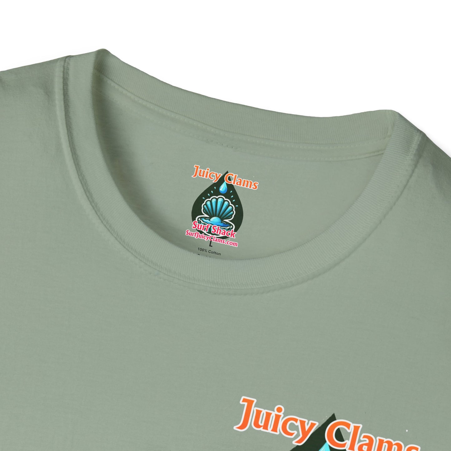 Juicy Clams Unisex Logo T-Shirt (A015)