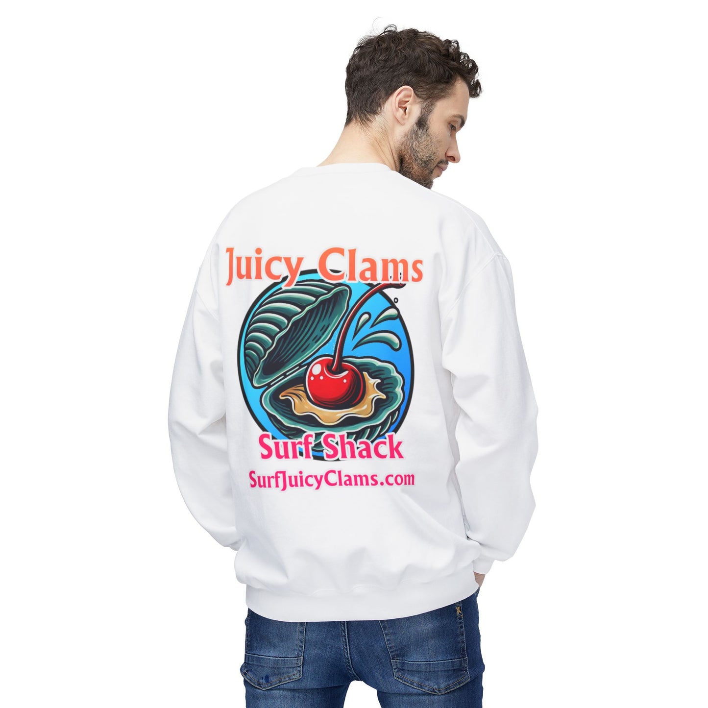 Juicy Clams Unisex Midweight Sweatshirt (A003)