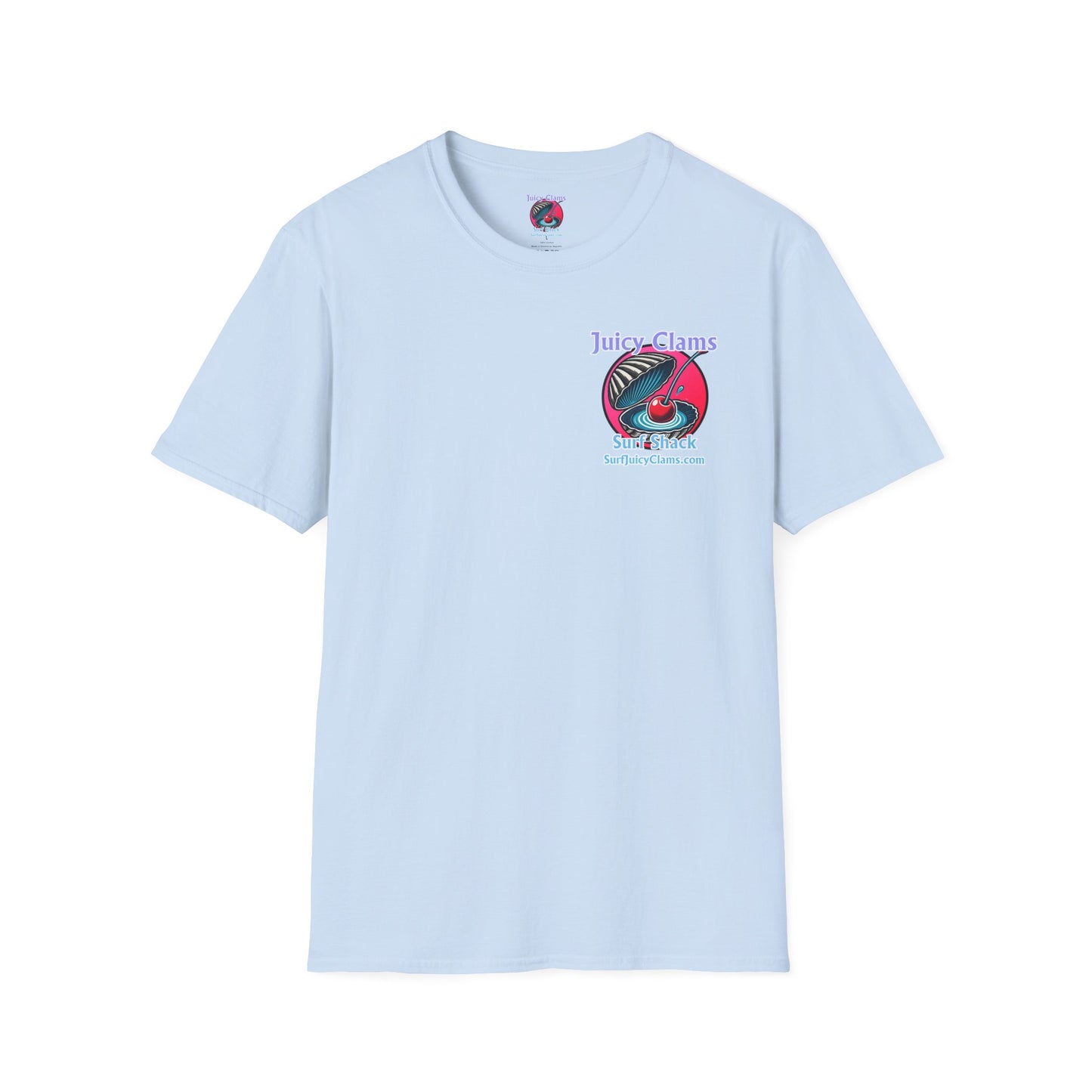 Juicy Clams Unisex Logo T-Shirt (A008)