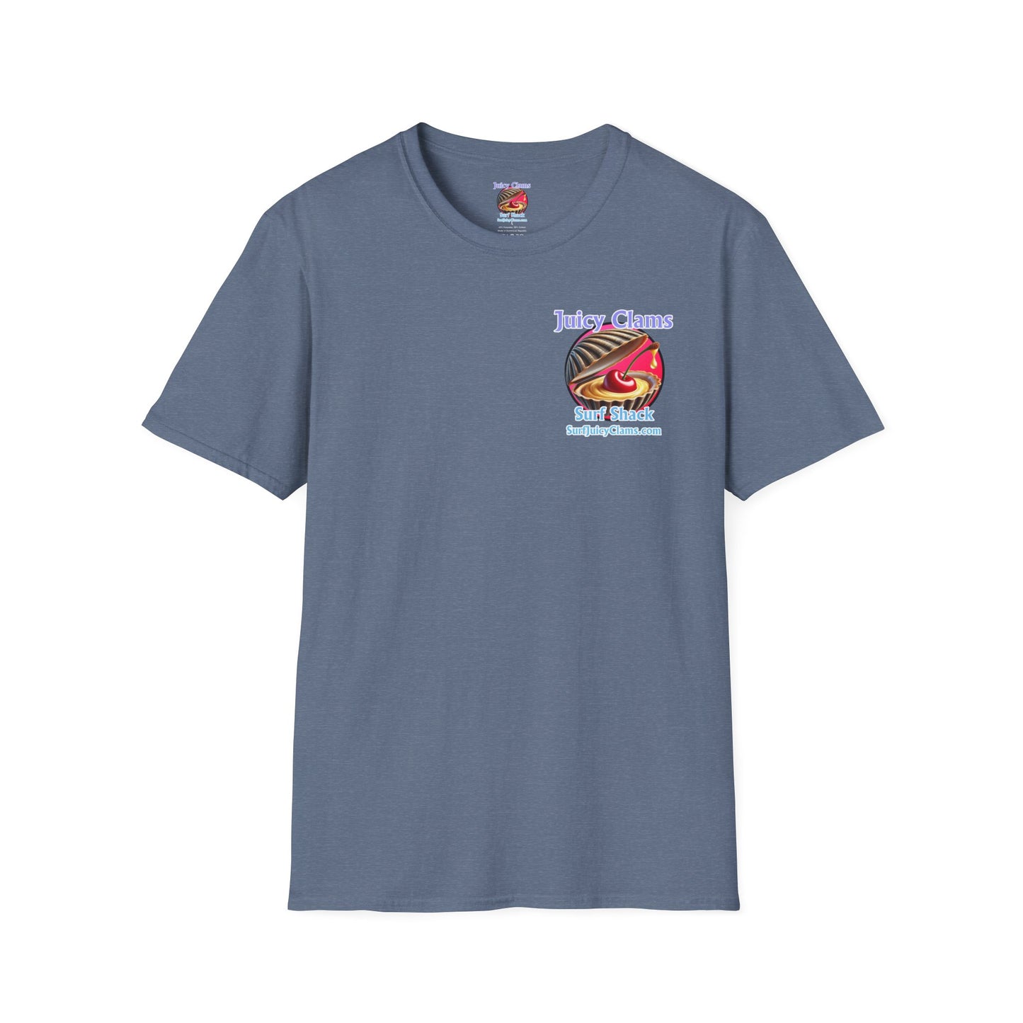 Juicy Clams Unisex Logo T-Shirt (A012)