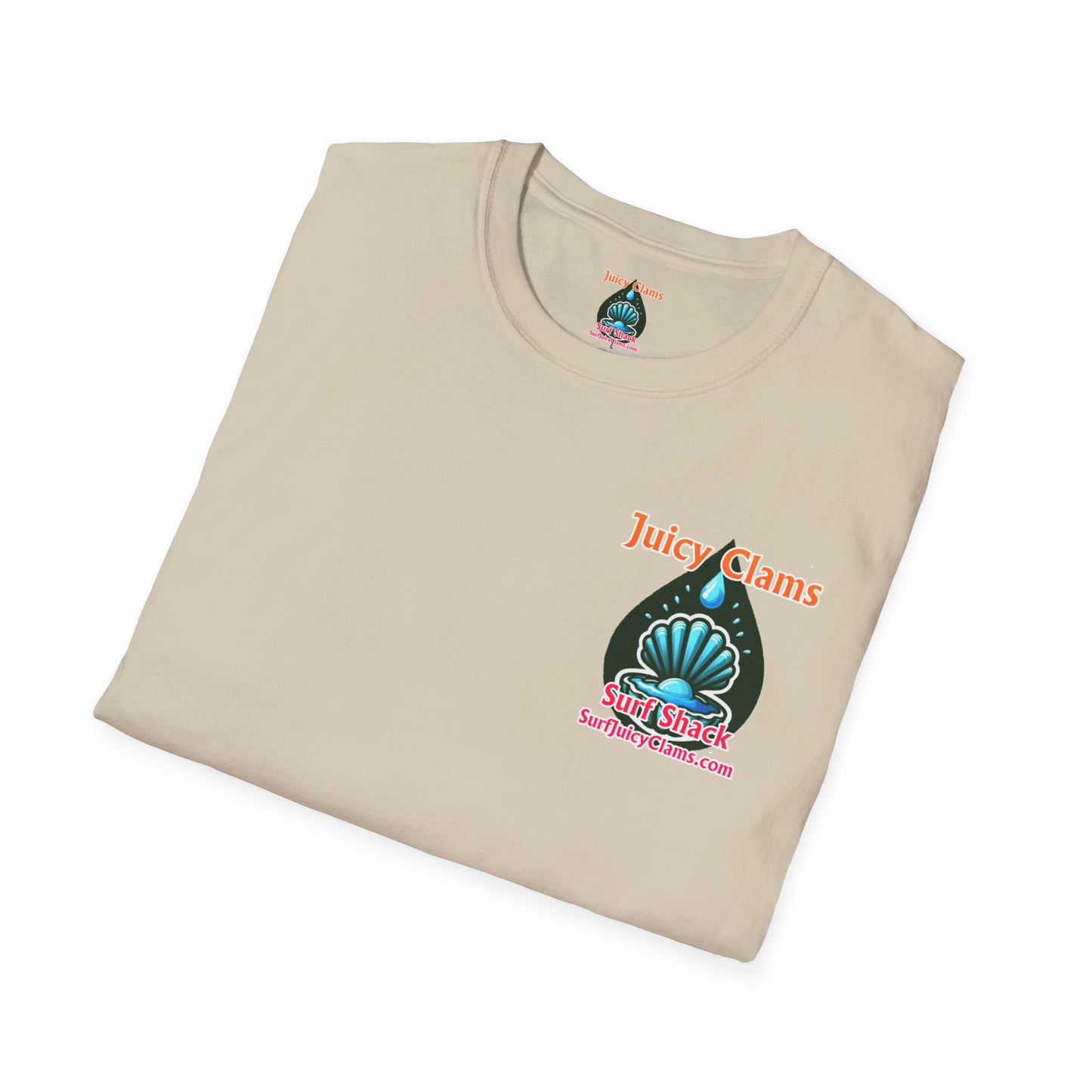Juicy Clams Unisex Logo T-Shirt (A015)