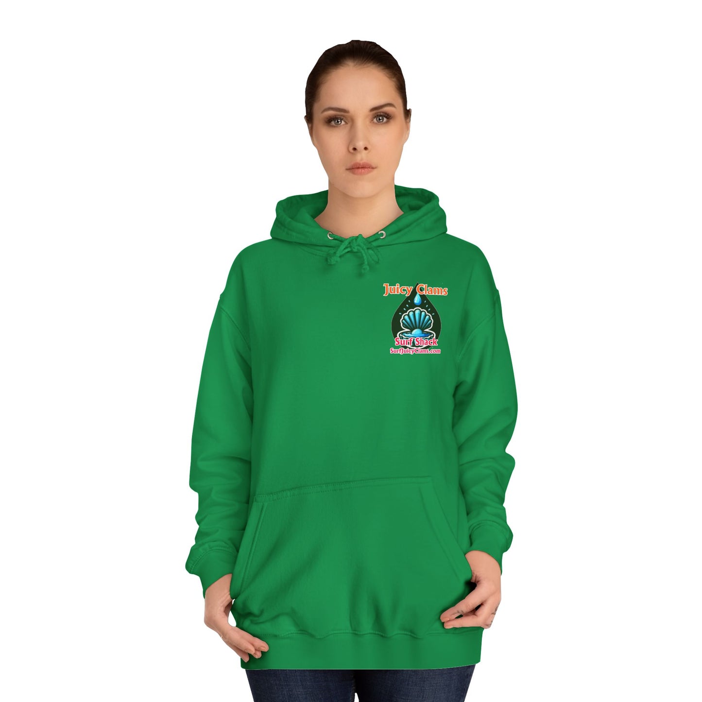 Juicy Clams Unisex College Hoodie (A015)