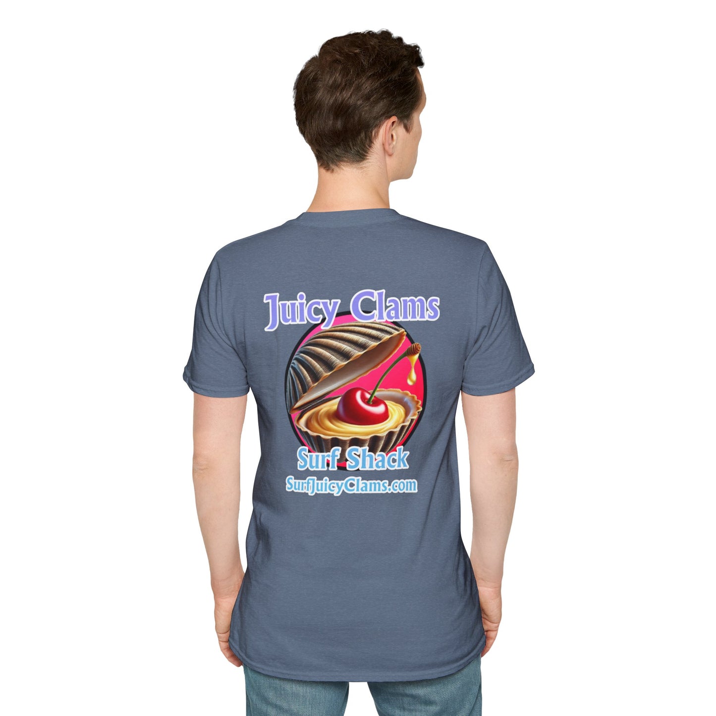 Juicy Clams Unisex Logo T-Shirt (A012)