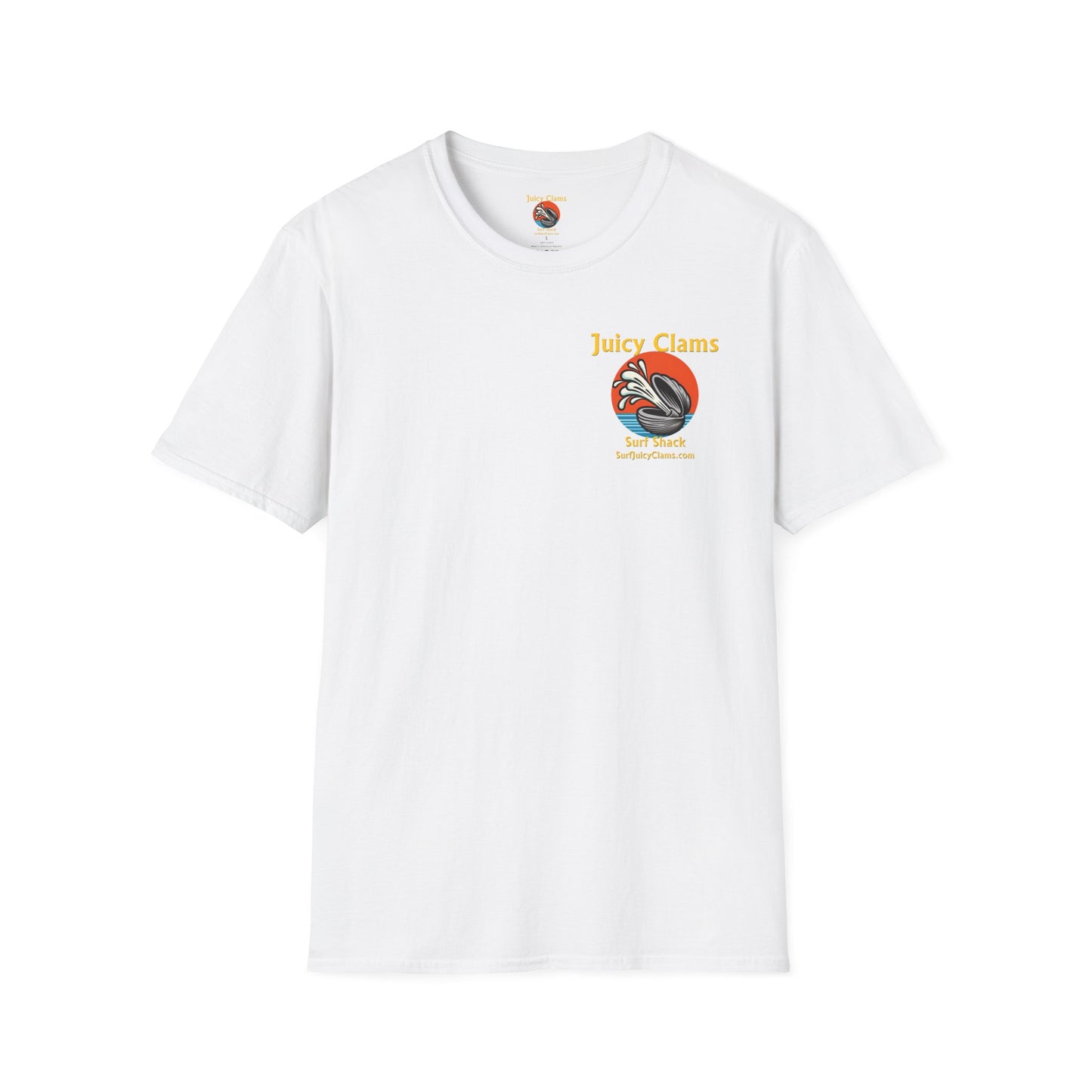 Juicy Clams Unisex Logo T-Shirt (A005)