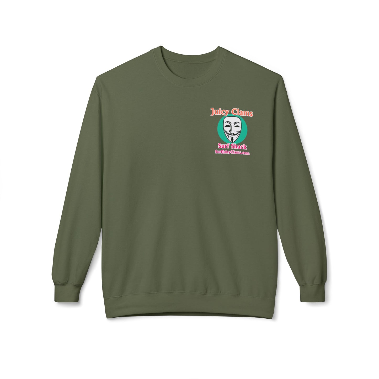 Juicy Clams Unisex Midweight Sweatshirt (A009)