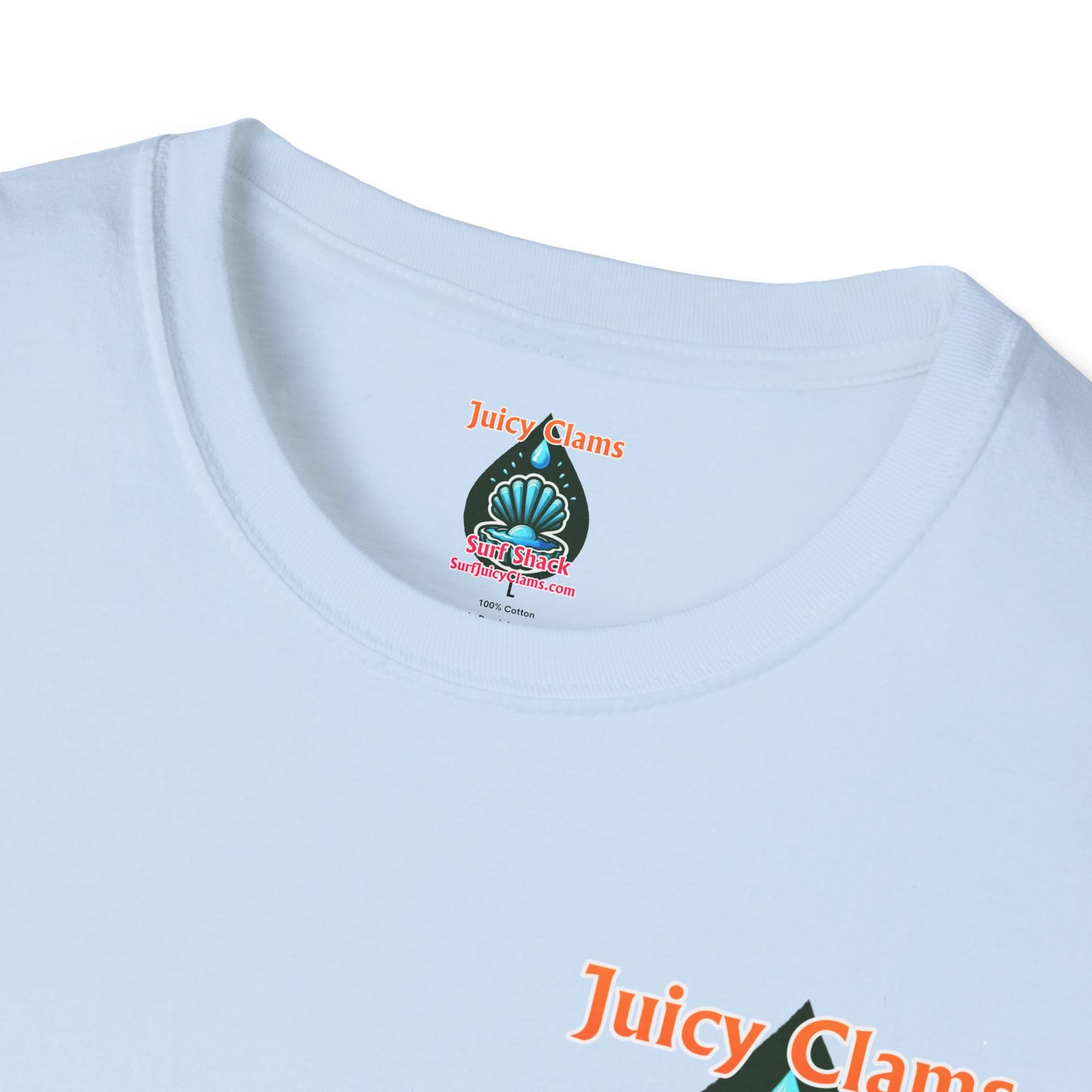 Juicy Clams Unisex Logo T-Shirt (A015)