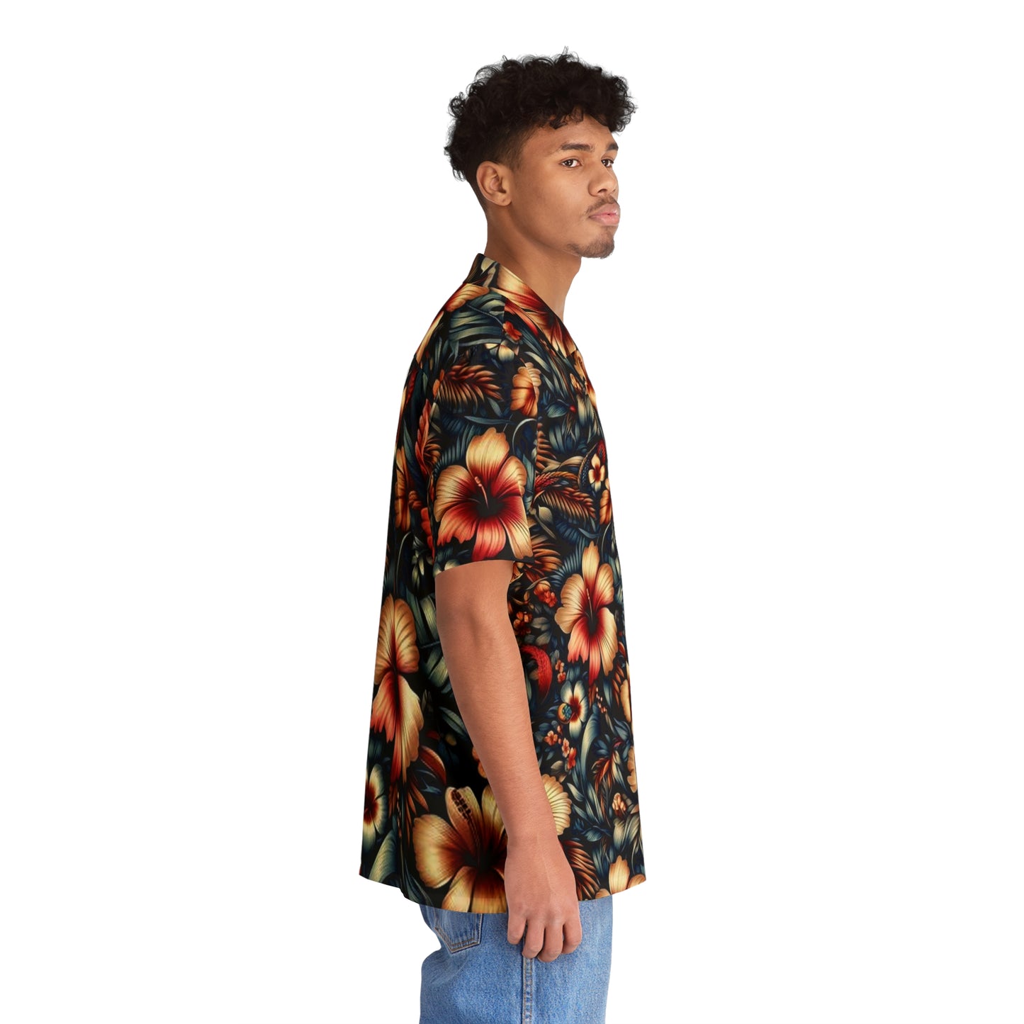 Juicy Clams Men's Hawaiian Shirt (1095)