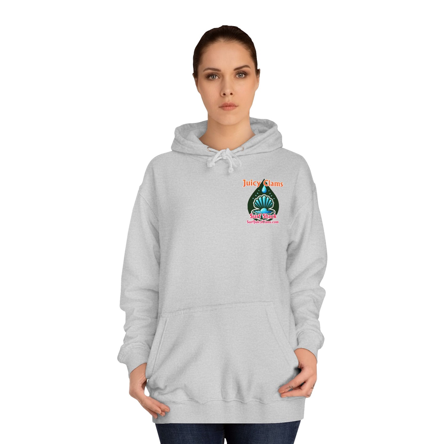 Juicy Clams Unisex College Hoodie (A015)
