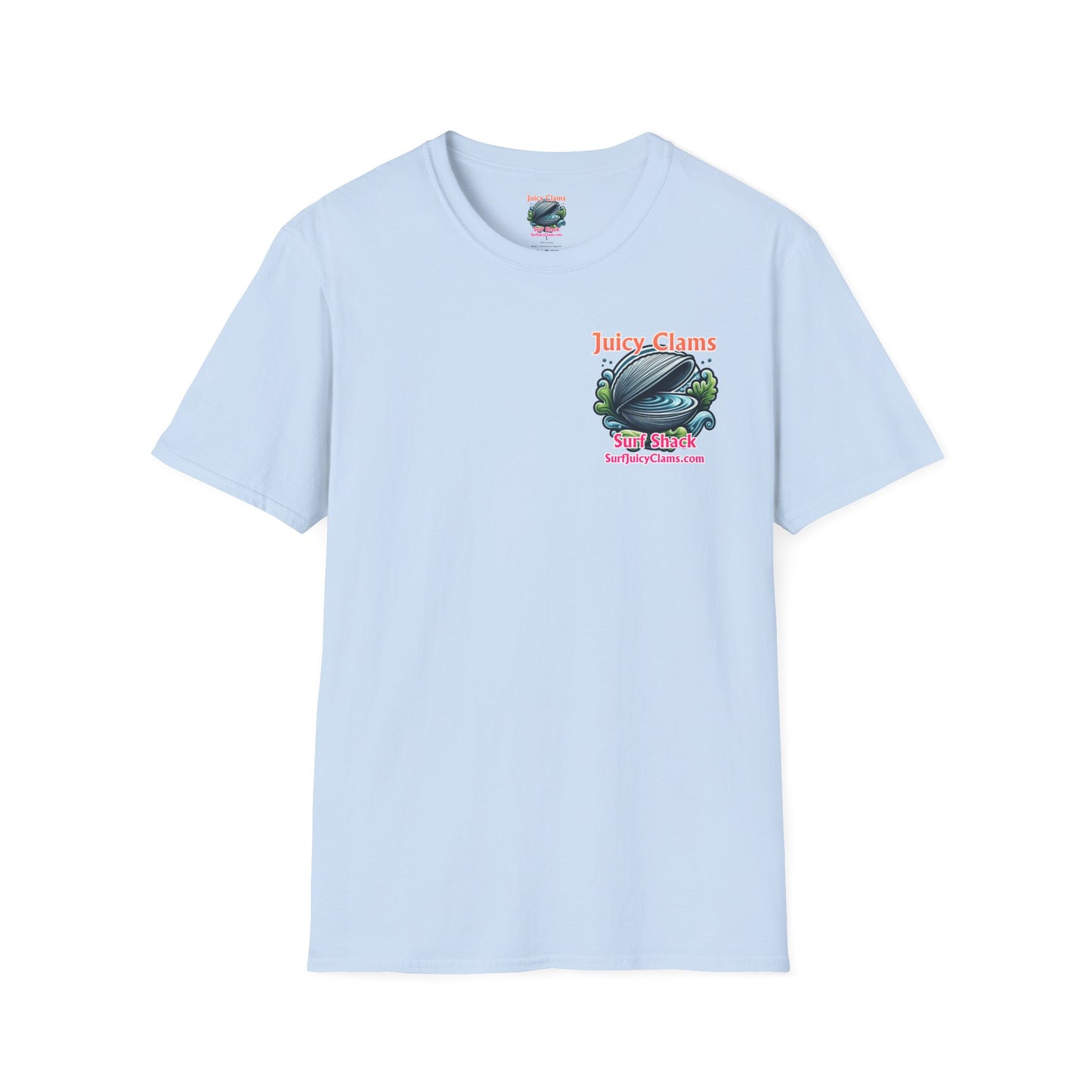 Juicy Clams Unisex Logo T-Shirt (A013)