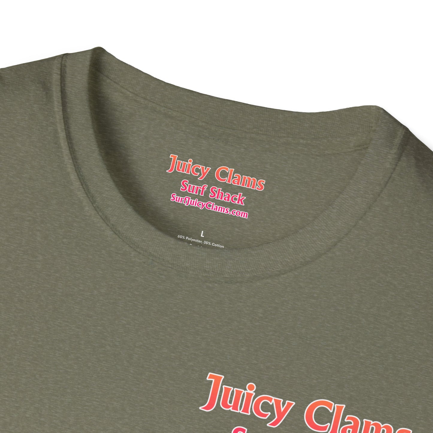 Juicy Clams Unisex Logo T-Shirt (A200)