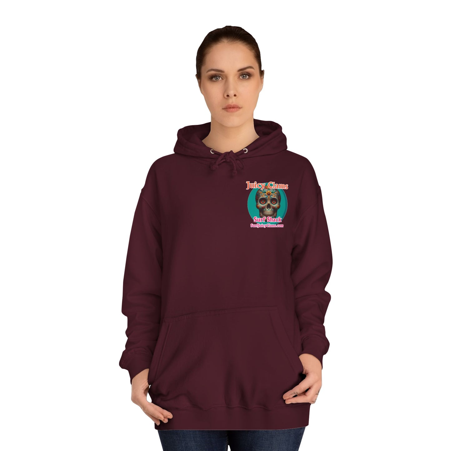 Juicy Clams Unisex College Hoodie (A014)