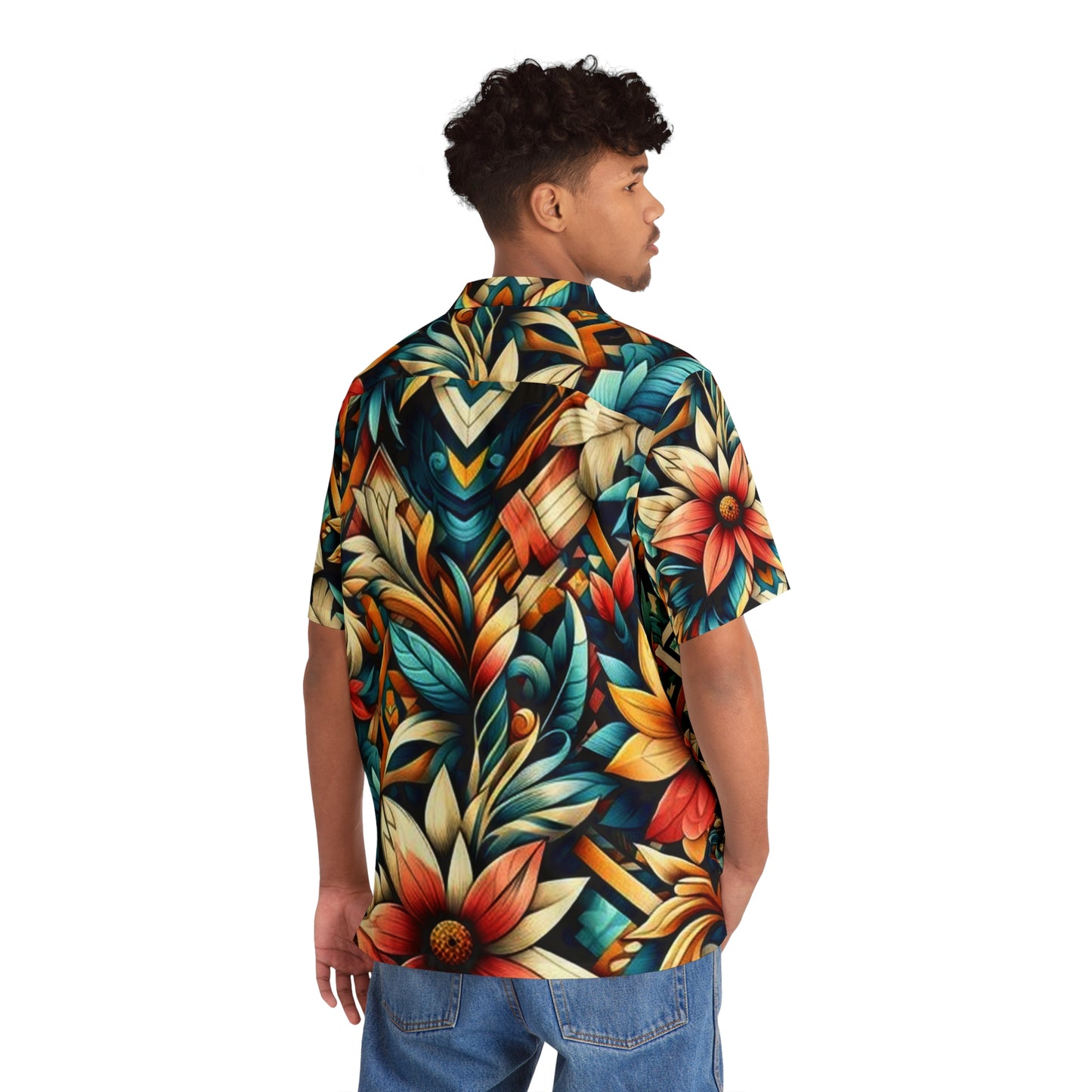 Juicy Clams Men's Hawaiian Shirt (1164)