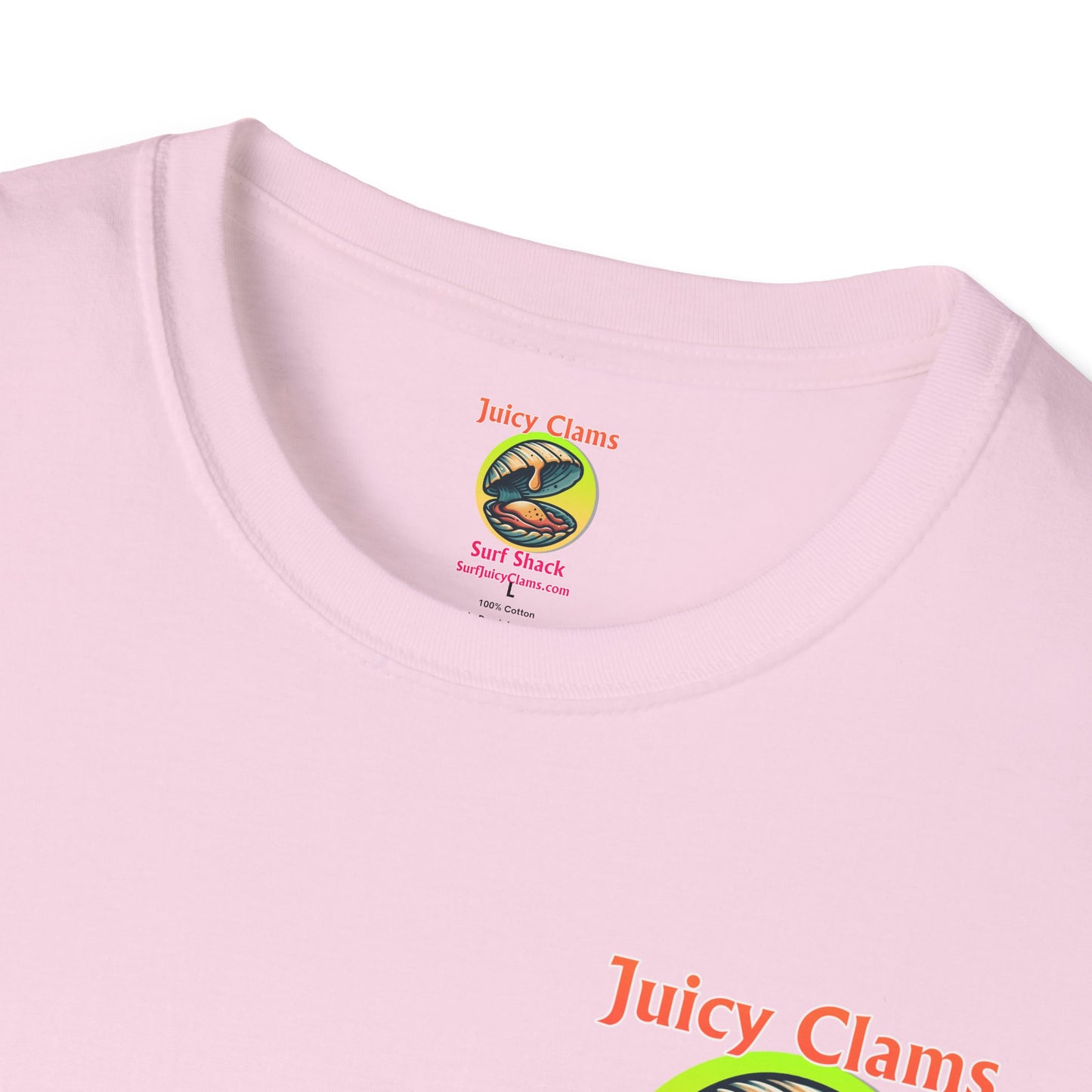 Juicy Clams Unisex Logo T-Shirt (A010)