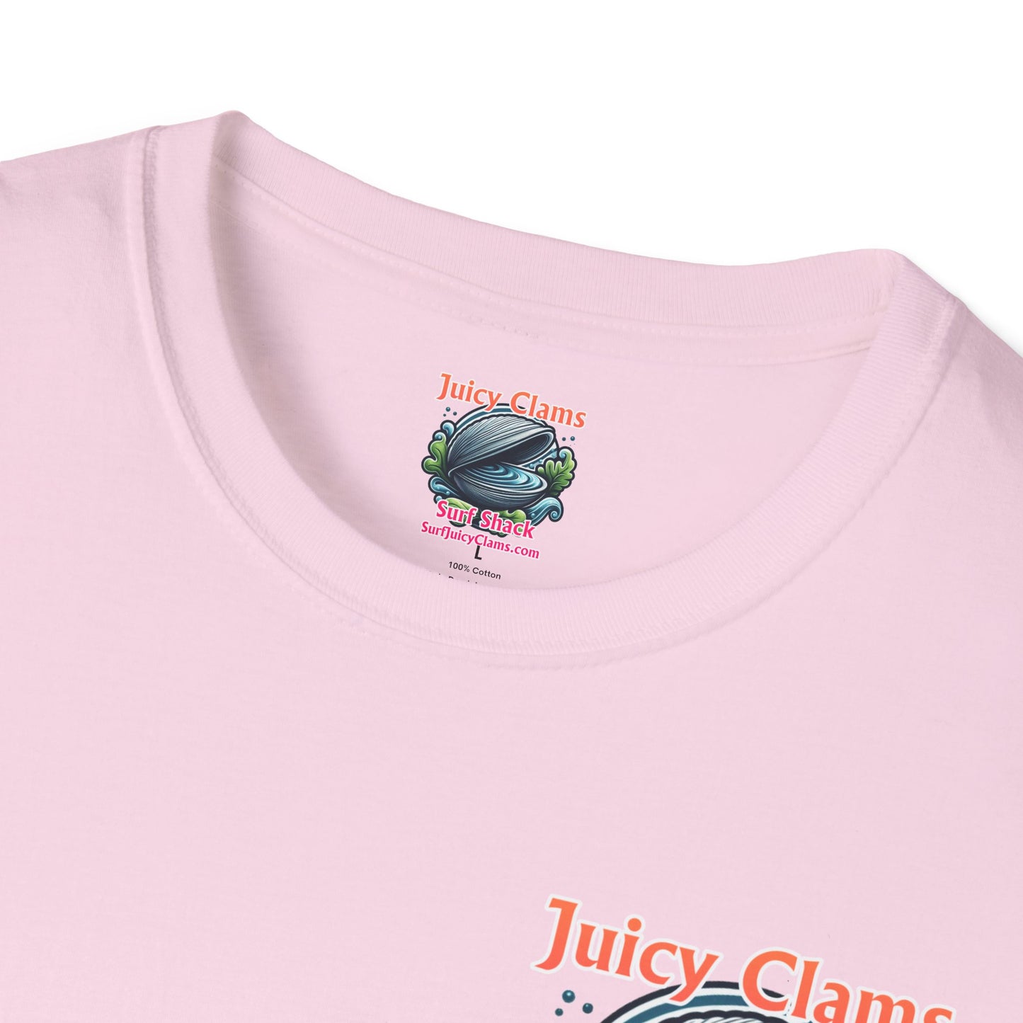 Juicy Clams Unisex Logo T-Shirt (A013)
