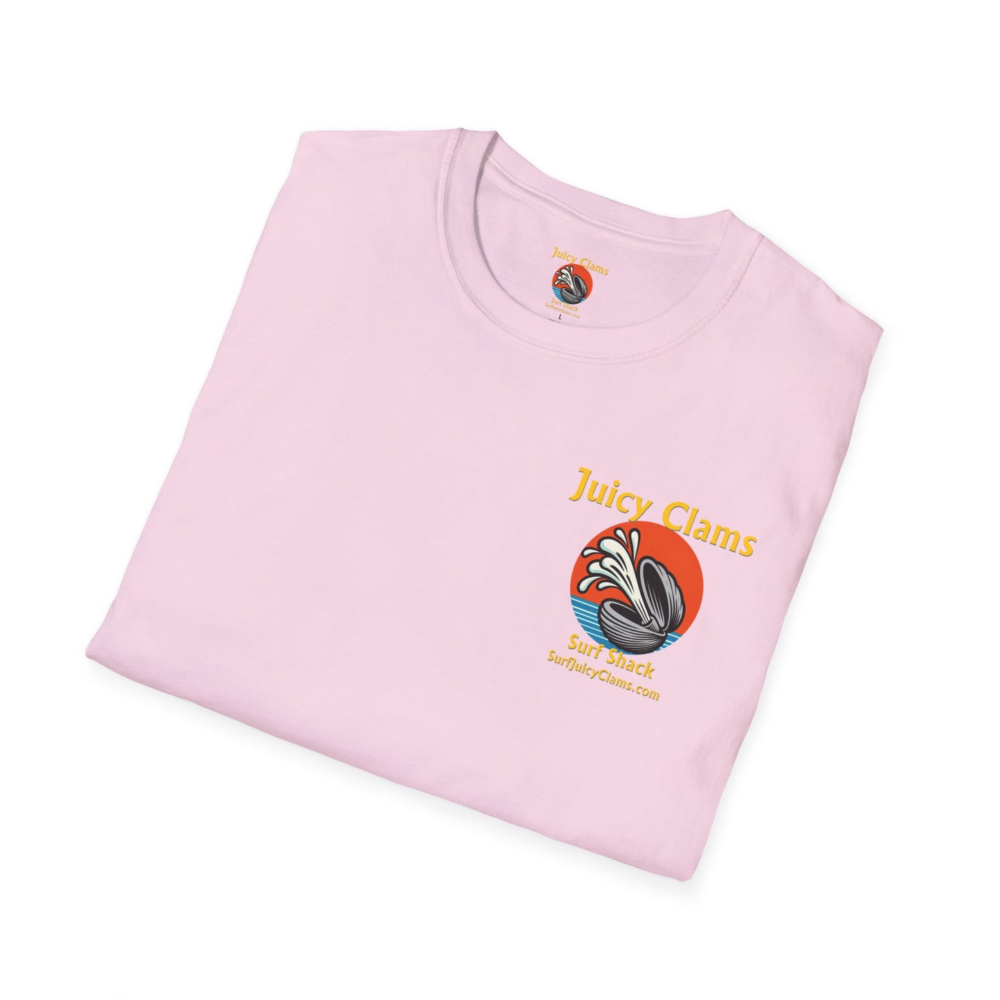 Juicy Clams Unisex Logo T-Shirt (A005)