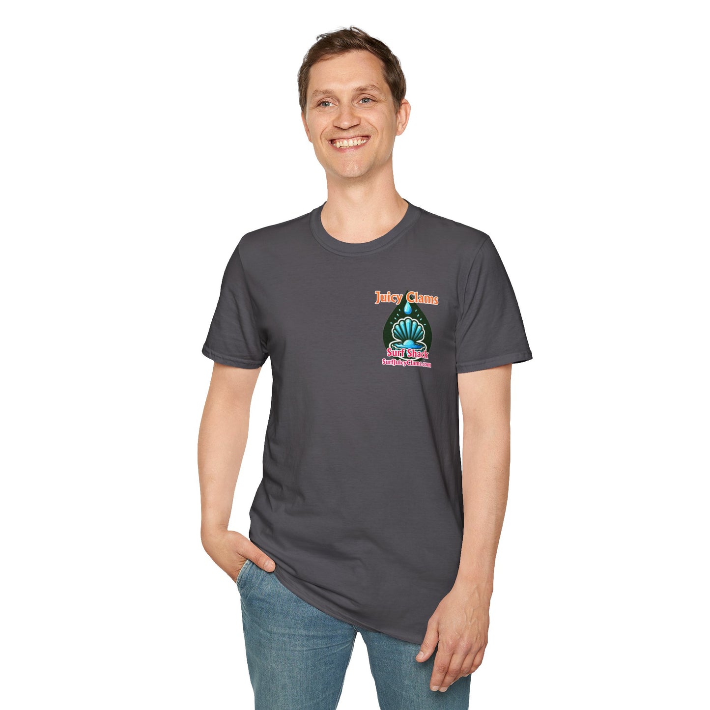 Juicy Clams Unisex Logo T-Shirt (A015)
