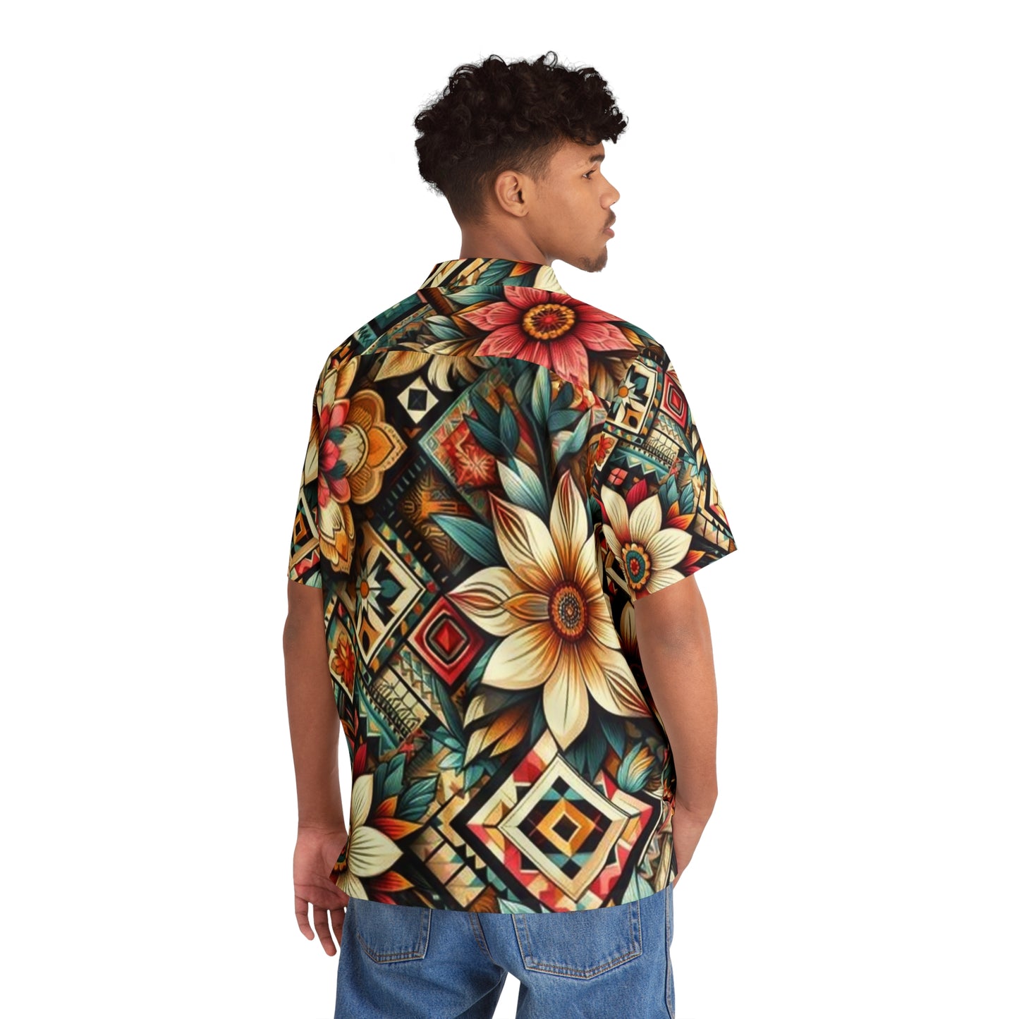 Juicy Clams Men's Hawaiian Shirt (1159)