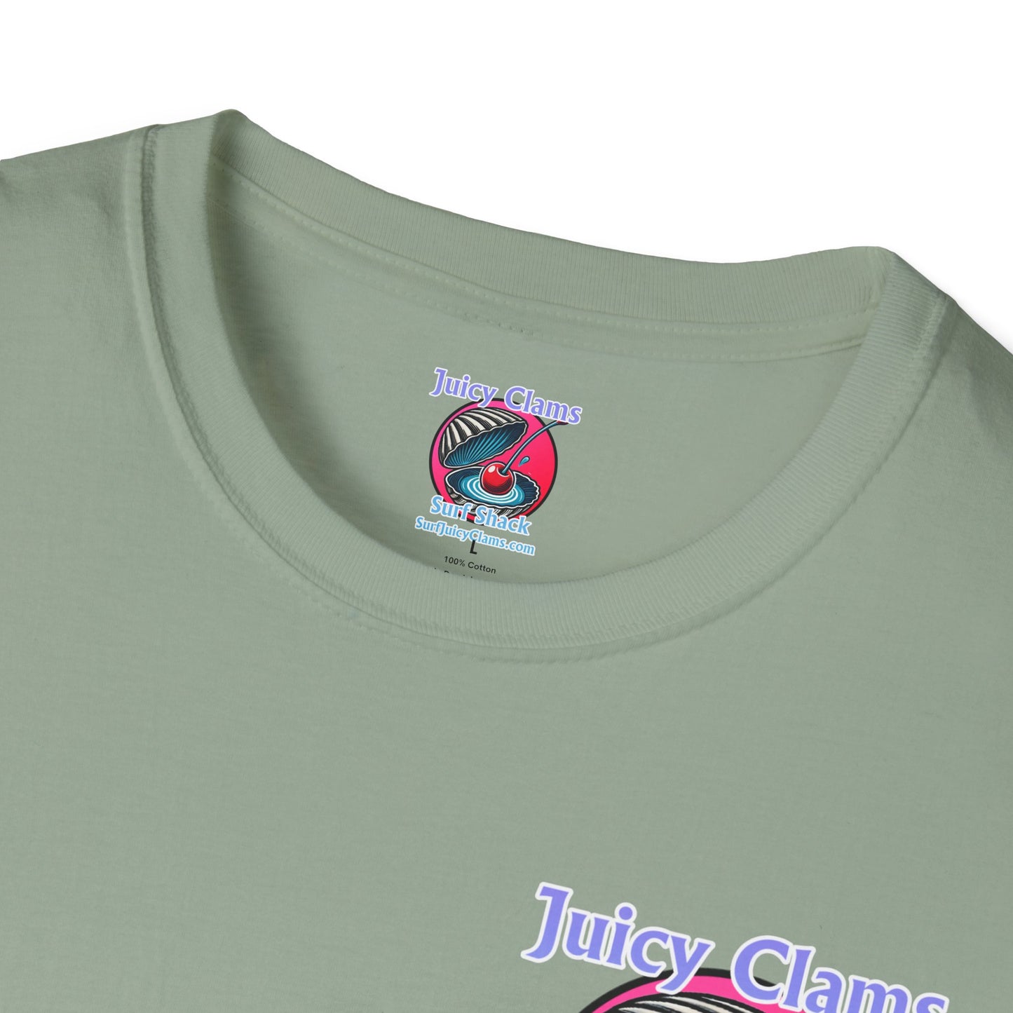 Juicy Clams Unisex Logo T-Shirt (A008)