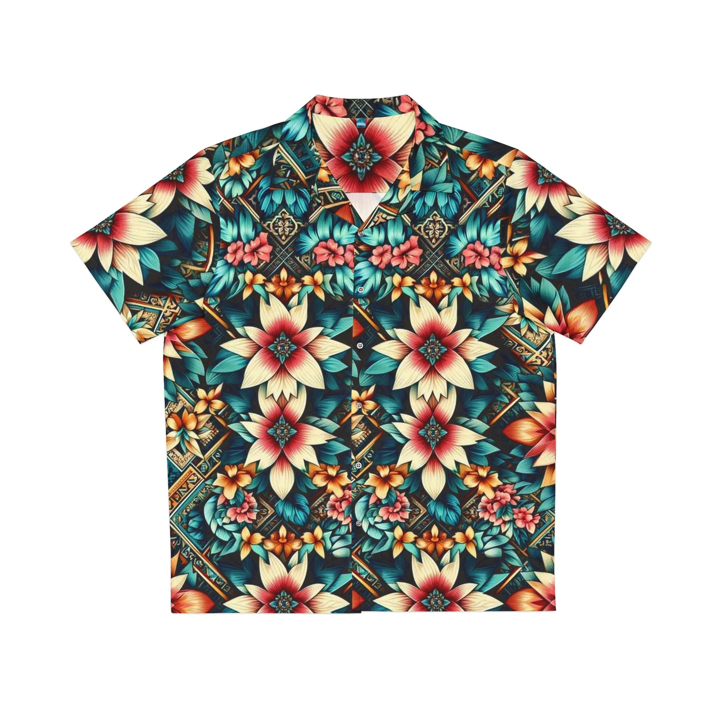 Juicy Clams Men's Hawaiian Shirt (1080)