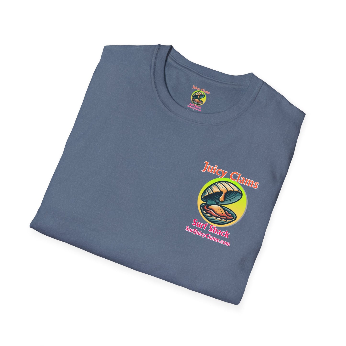 Juicy Clams Unisex Logo T-Shirt (A010)