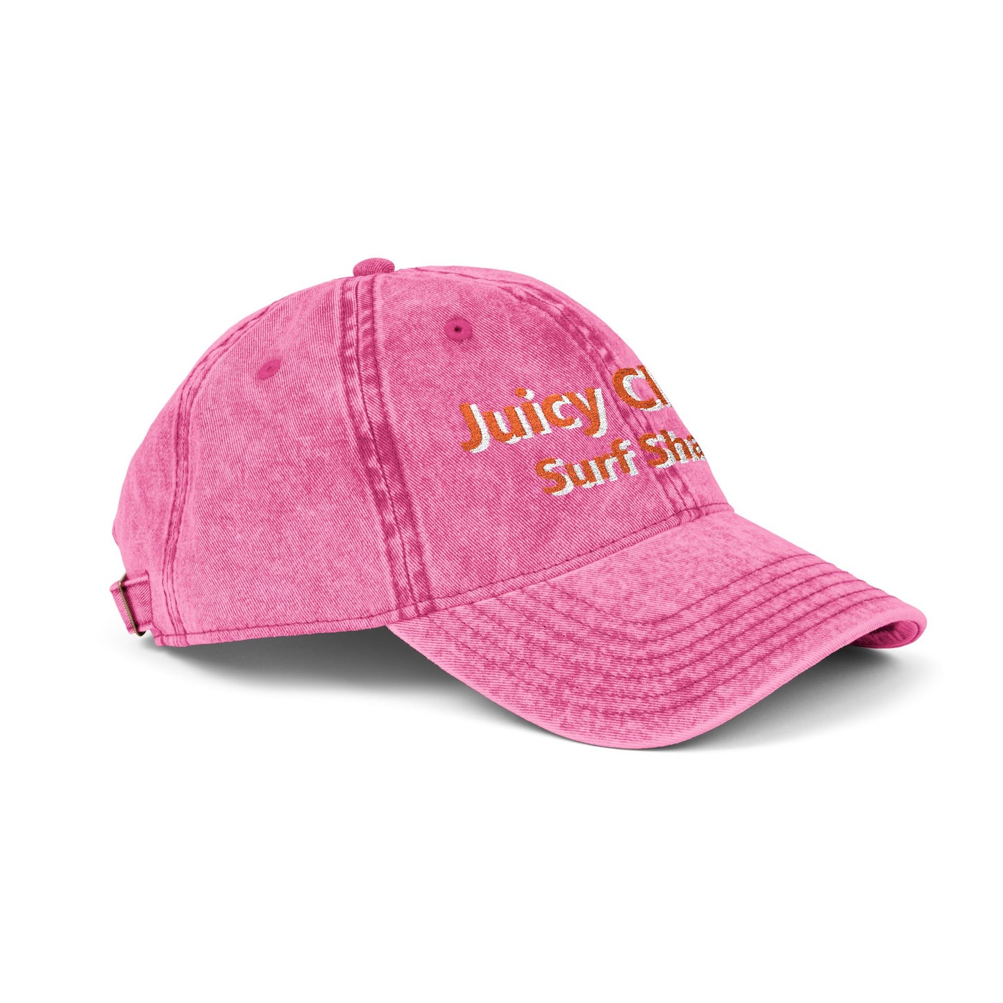 Juicy Clams Embroidered Vintage Cap (E004)