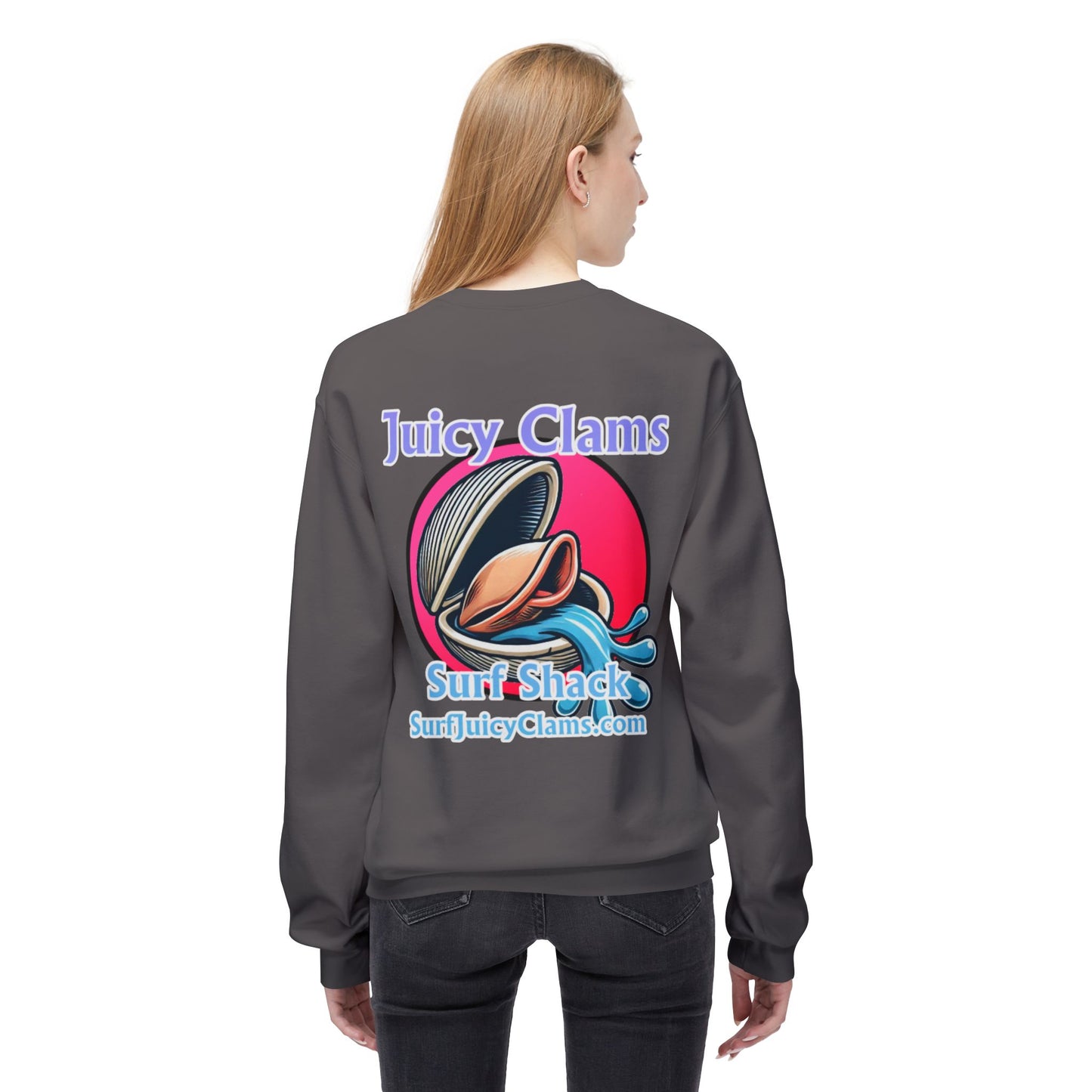 Juicy Clams Unisex Midweight Sweatshirt (A007)