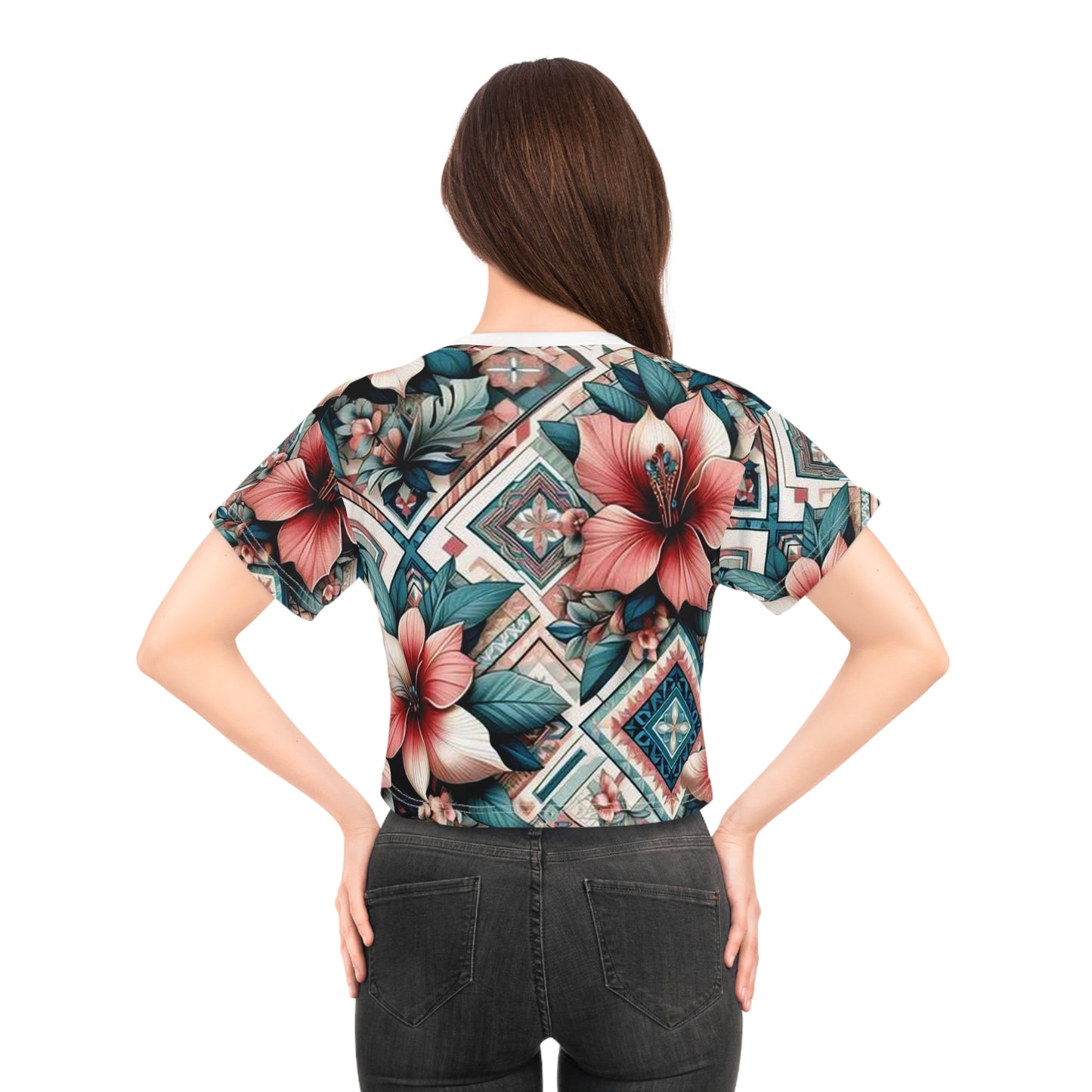 Juicy Clams Crop Top Tee (H165)