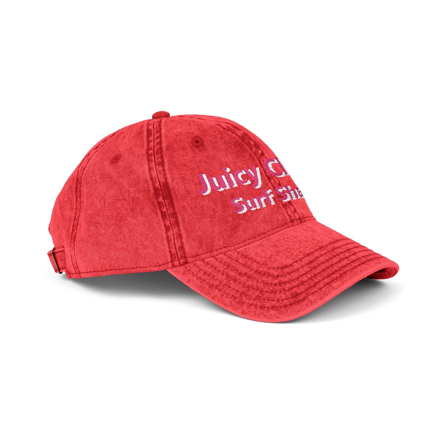 Juicy Clams Embroidered Vintage Cap (E003)