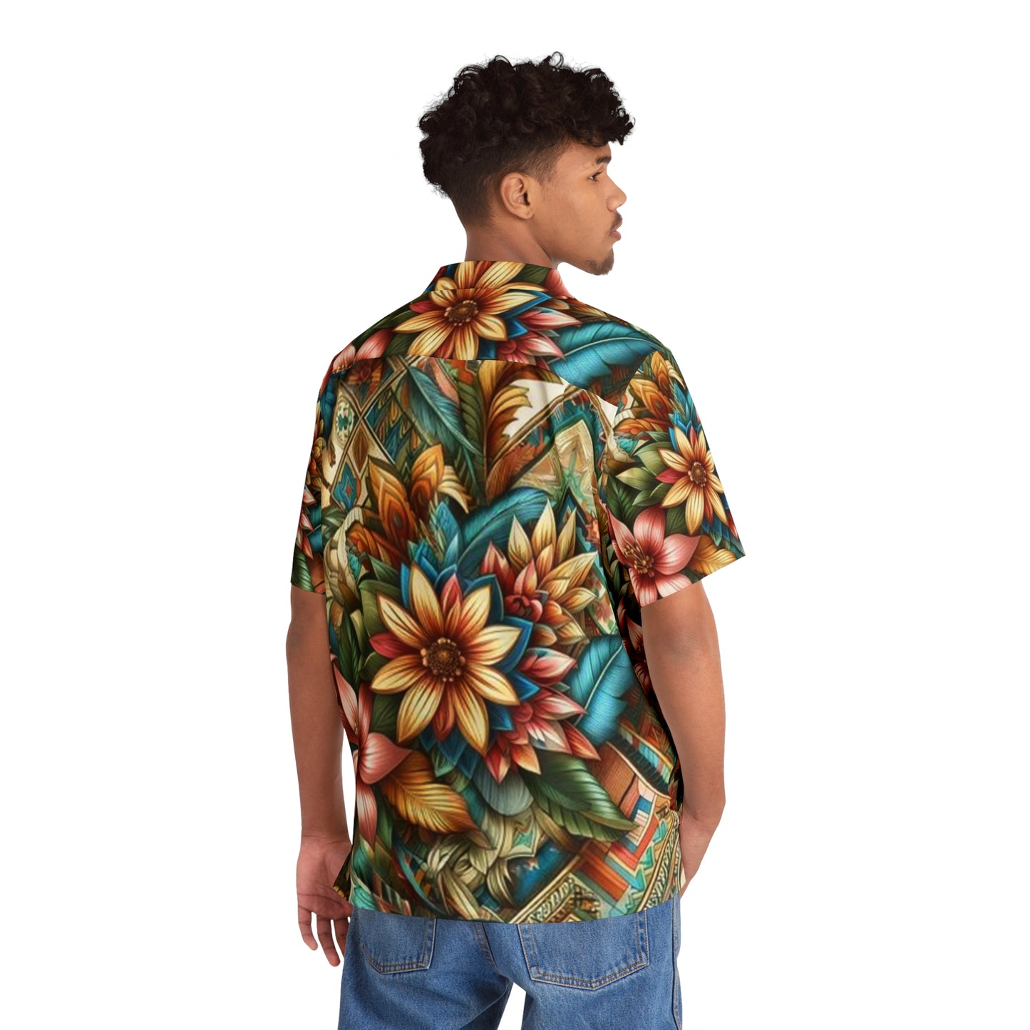 Juicy Clams Men's Hawaiian Shirt (1161)