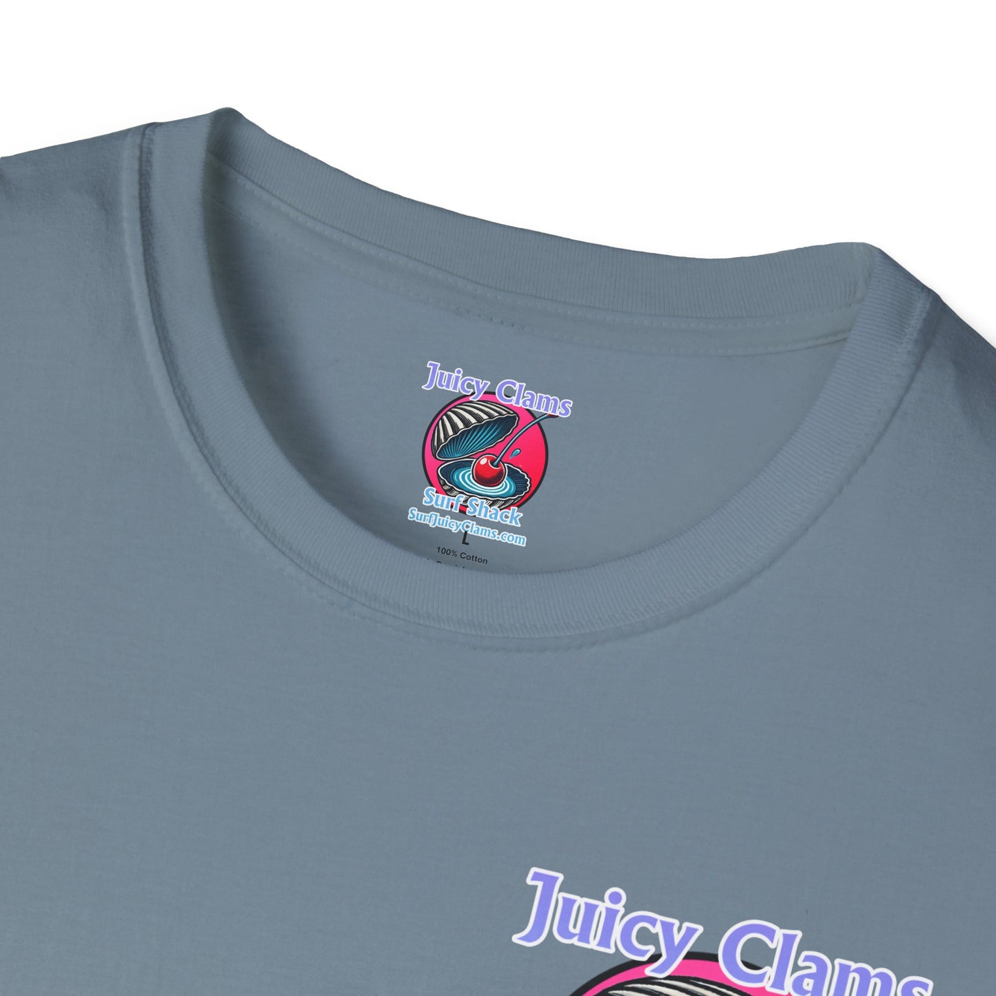 Juicy Clams Unisex Logo T-Shirt (A008)