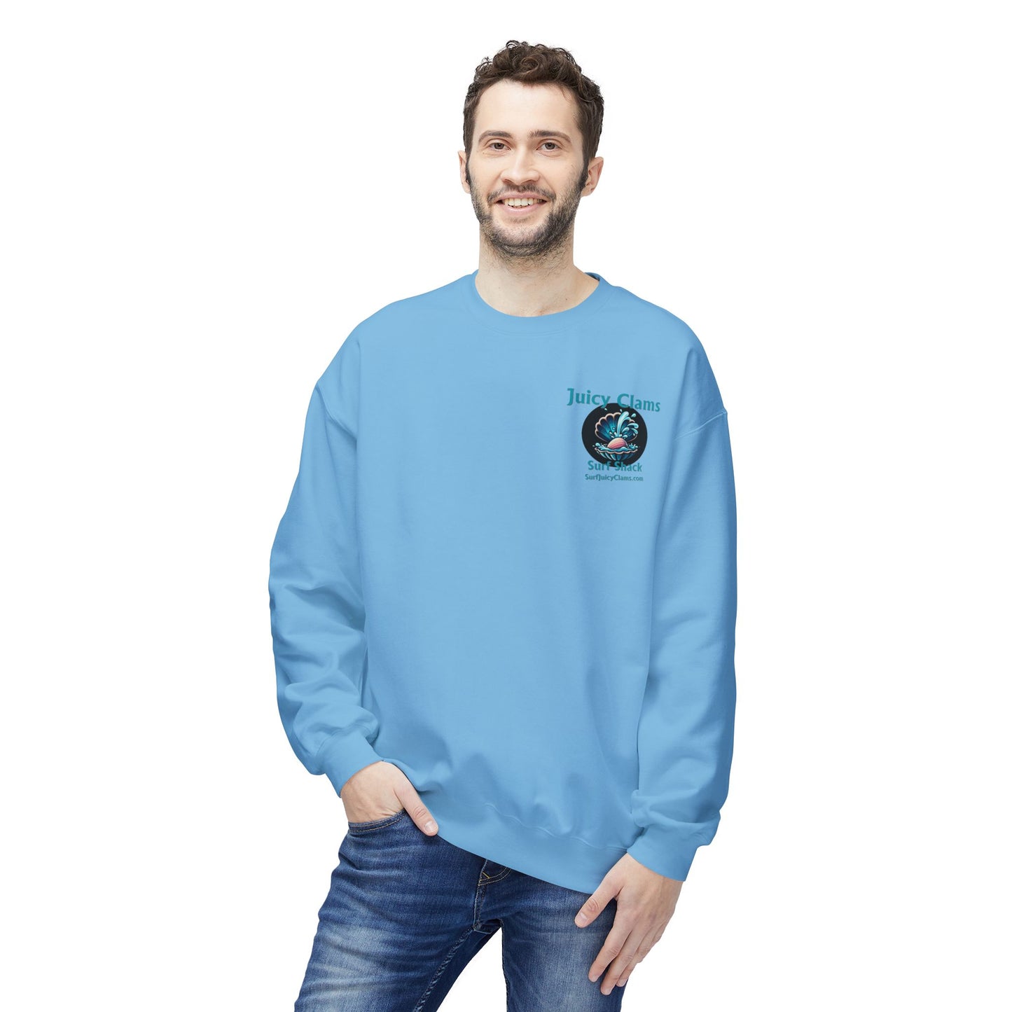 Juicy Clams Unisex Midweight Sweatshirt (A004)