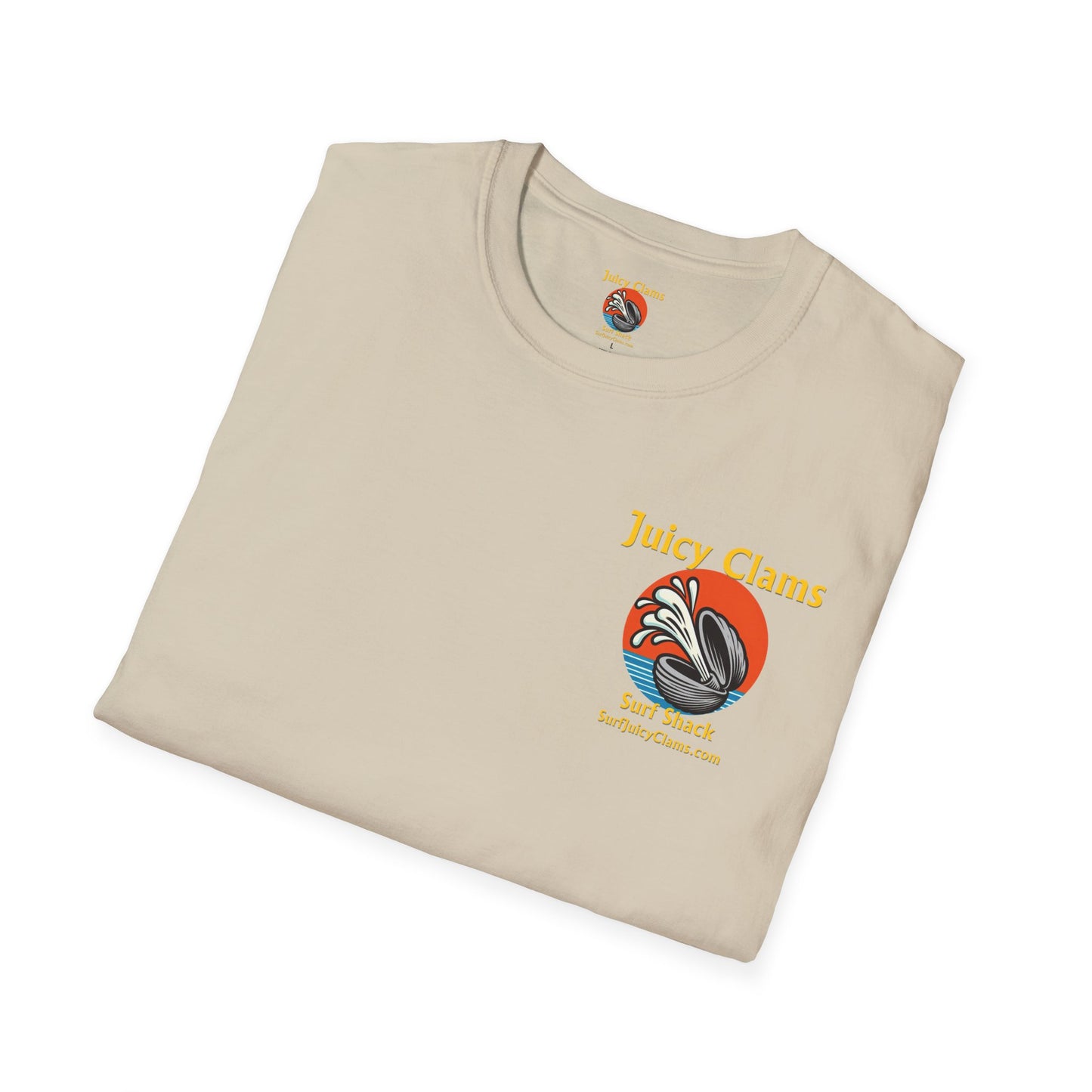 Juicy Clams Unisex Logo T-Shirt (A005)