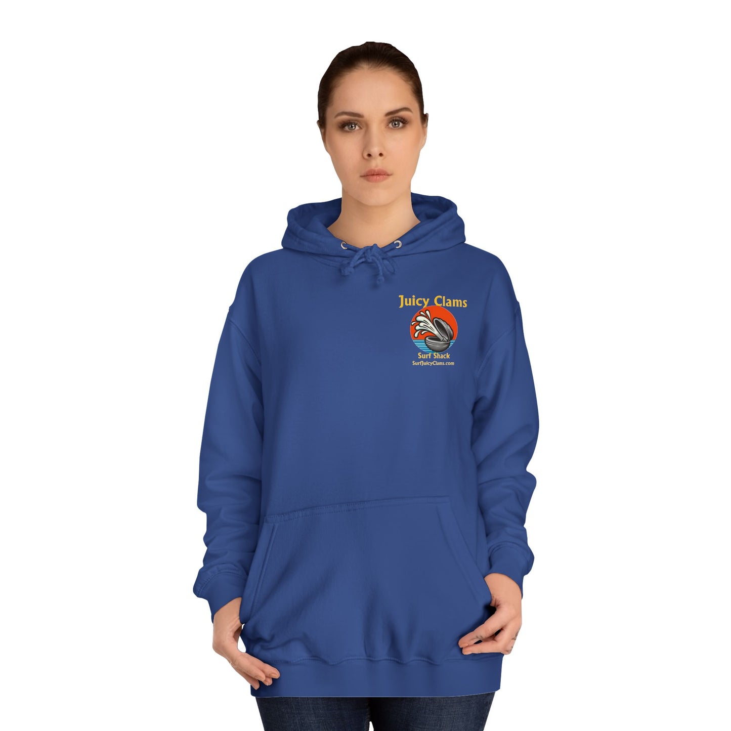 Juicy Clams Unisex College Hoodie (A005)