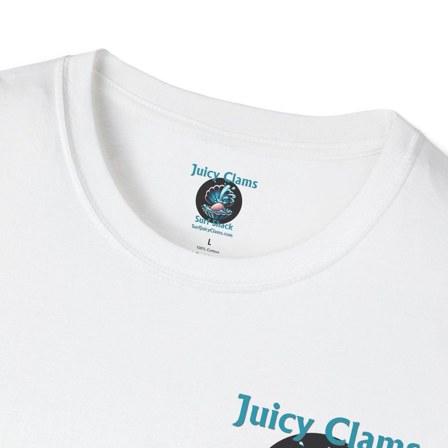 Juicy Clams Unisex Logo T-Shirt (A004)