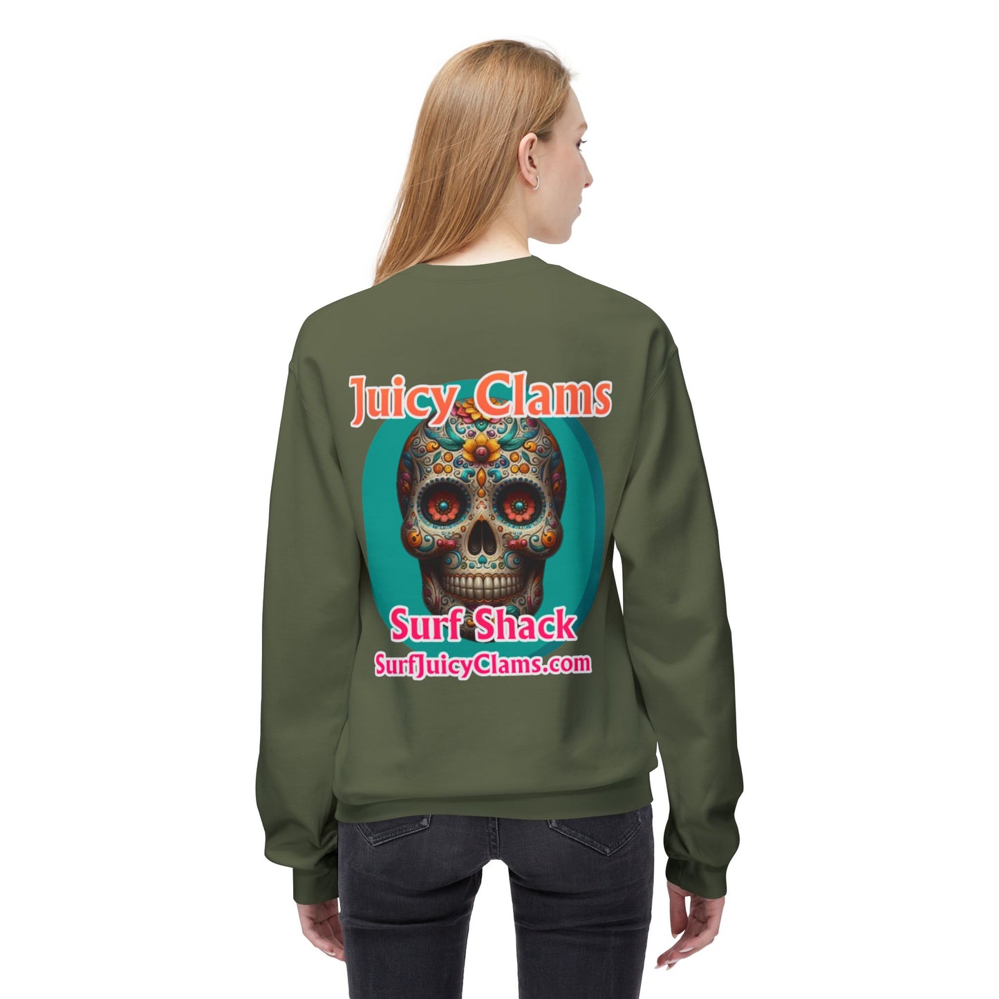 Juicy Clams Unisex Midweight Sweatshirt (A014)