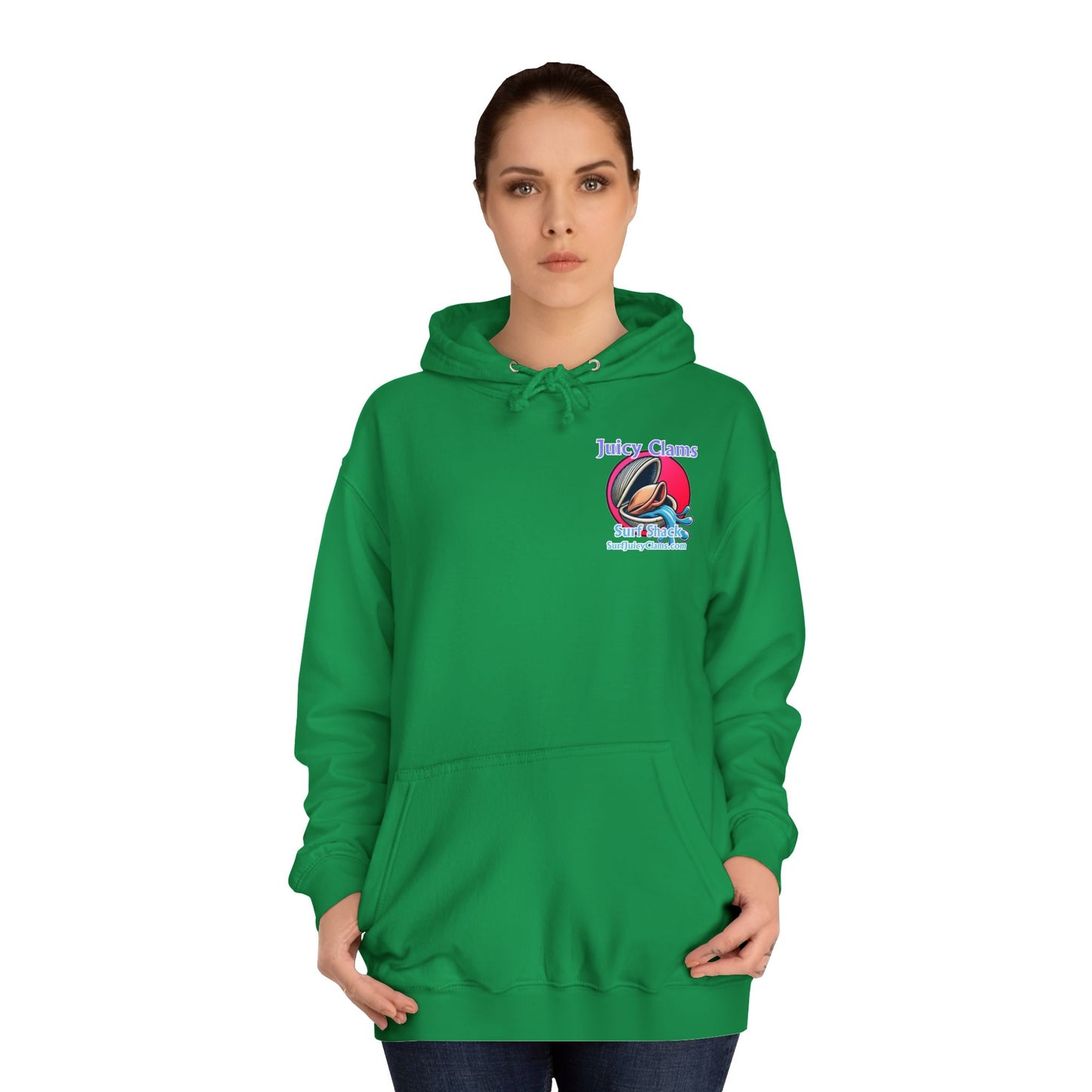 Juicy Clams Unisex College Hoodie (A007)