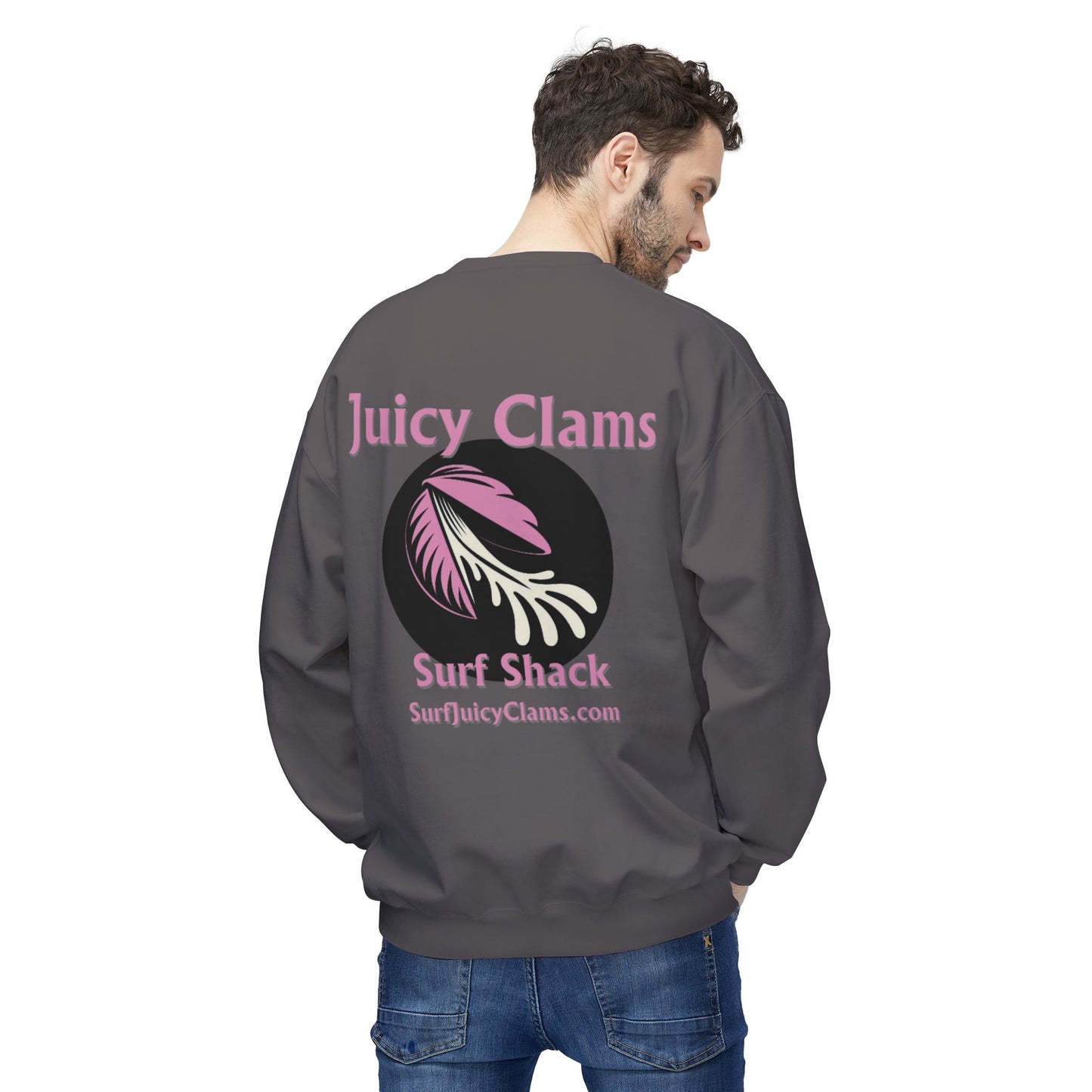 Juicy Clams Unisex Midweight Sweatshirt (A001)