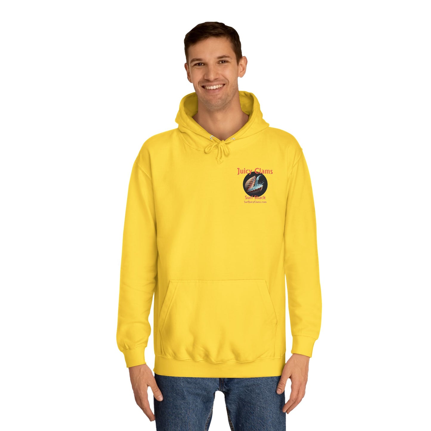 Juicy Clams Unisex College Hoodie (A011)