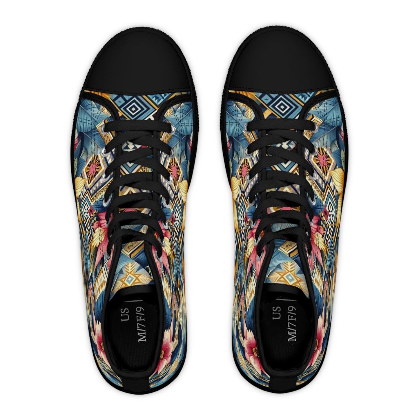 Juicy Clams Women's High Top Sneakers (1075)