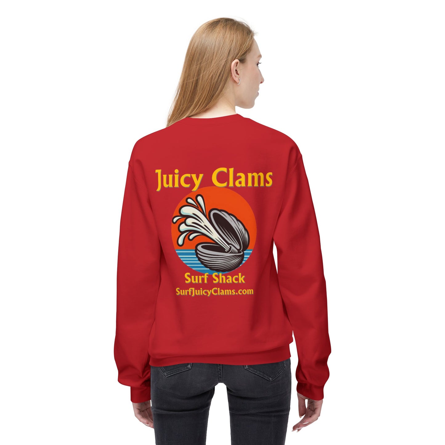 Juicy Clams Unisex Midweight Sweatshirt (A005)