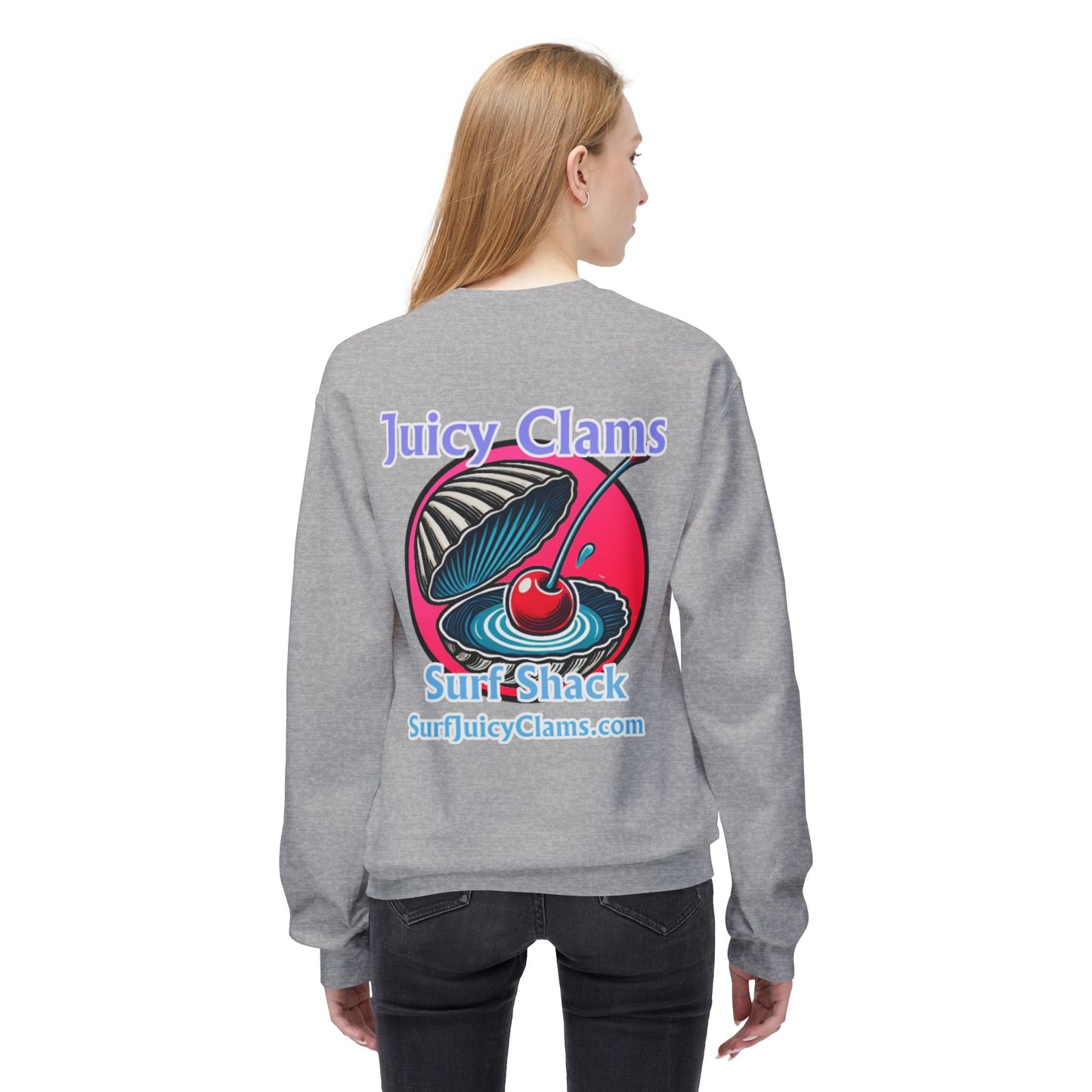 Juicy Clams Unisex Midweight Sweatshirt (A008)