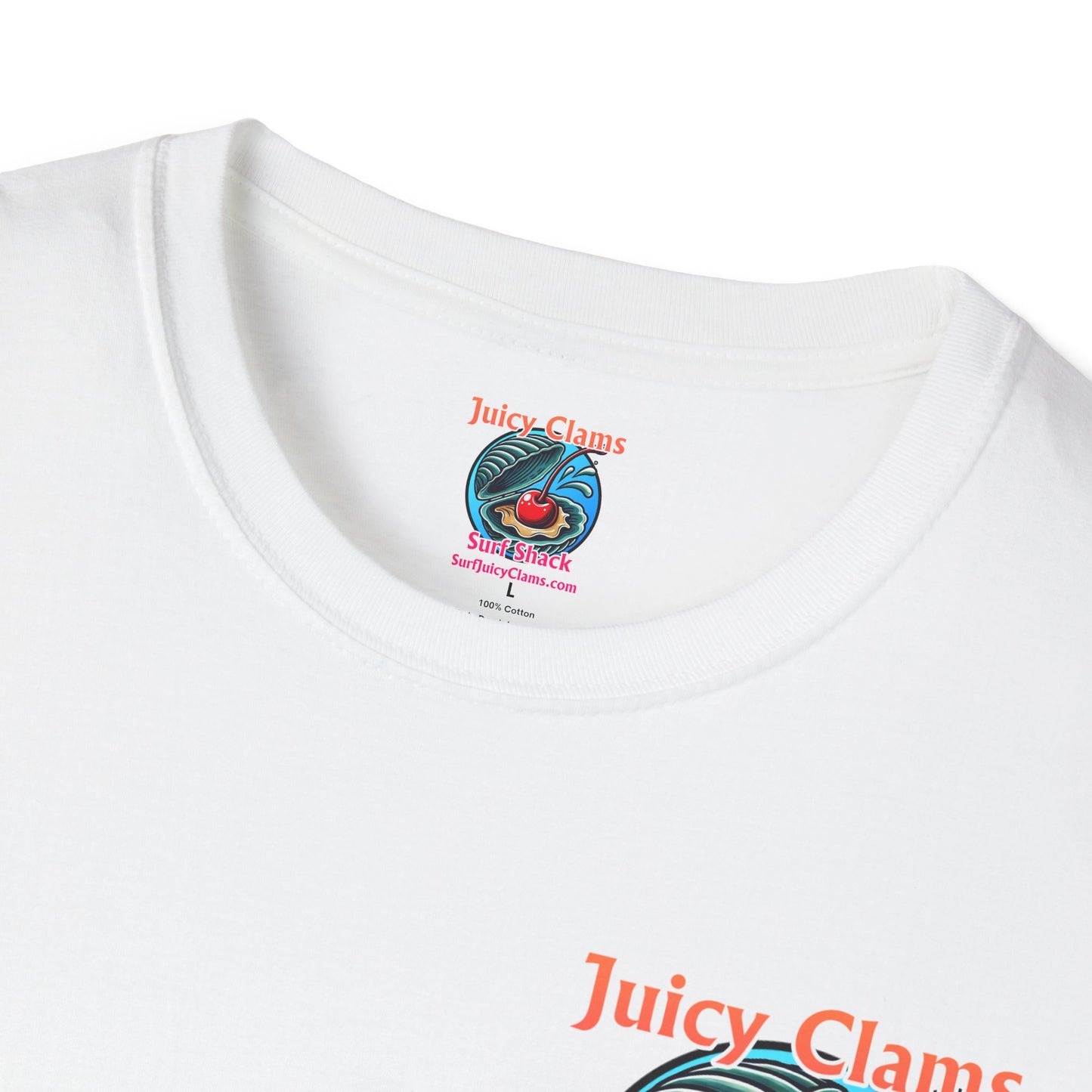 Juicy Clams Unisex Logo T-Shirt (A003)