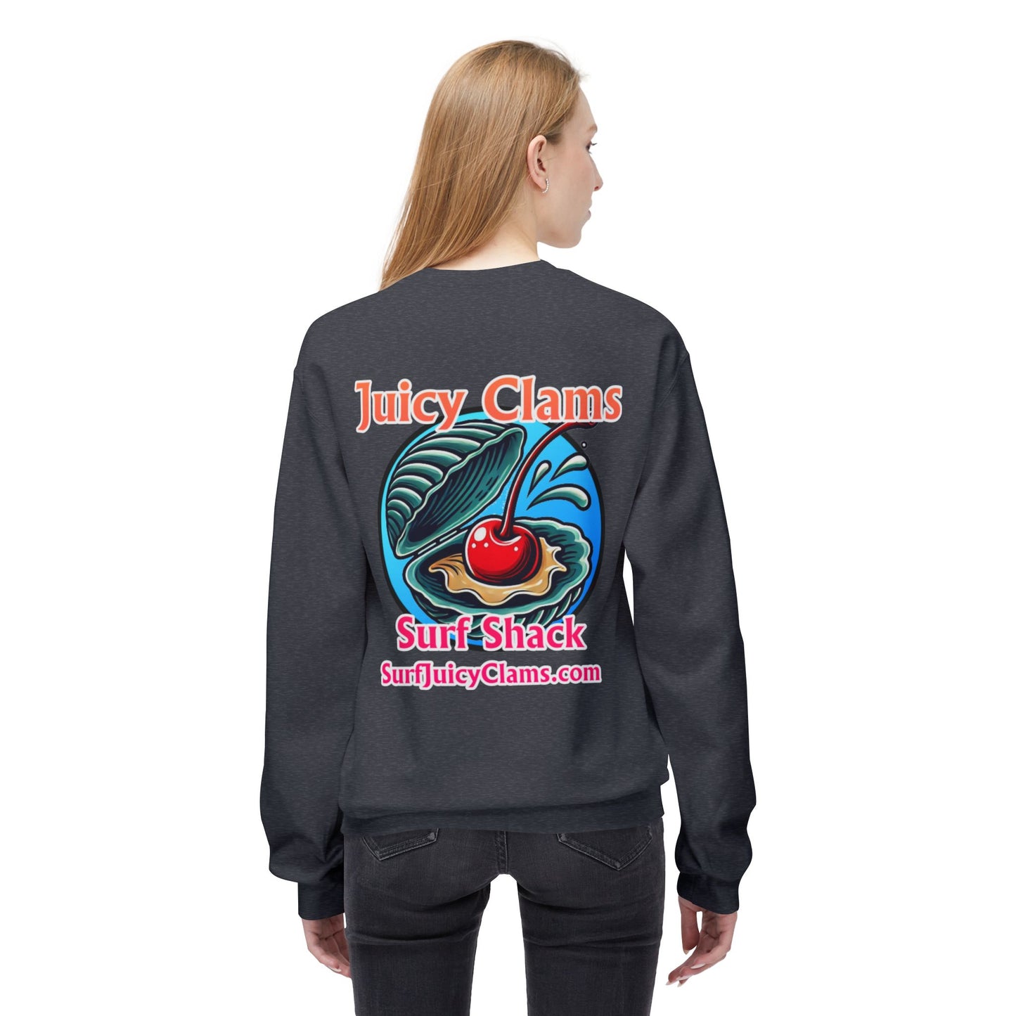 Juicy Clams Unisex Midweight Sweatshirt (A003)