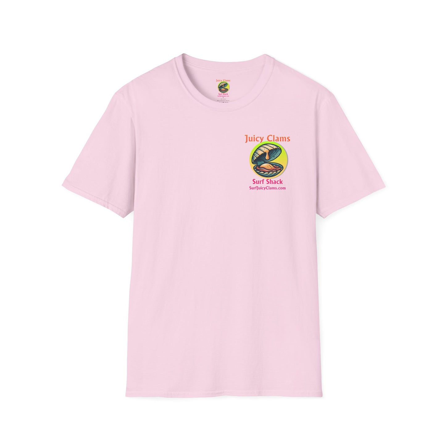 Juicy Clams Unisex Logo T-Shirt (A010)