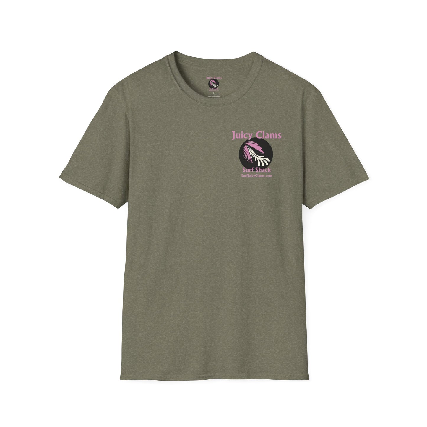 Juicy Clams Unisex Logo T-Shirt (A001)