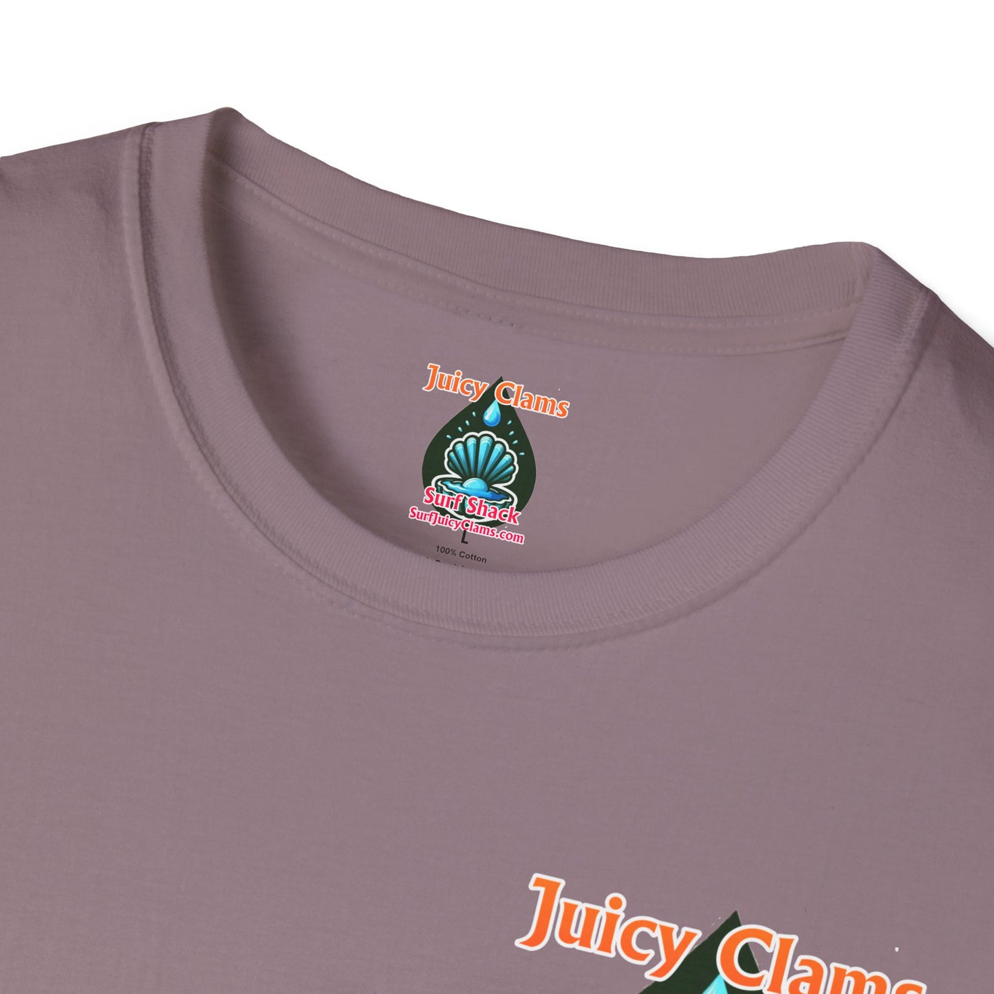 Juicy Clams Unisex Logo T-Shirt (A015)