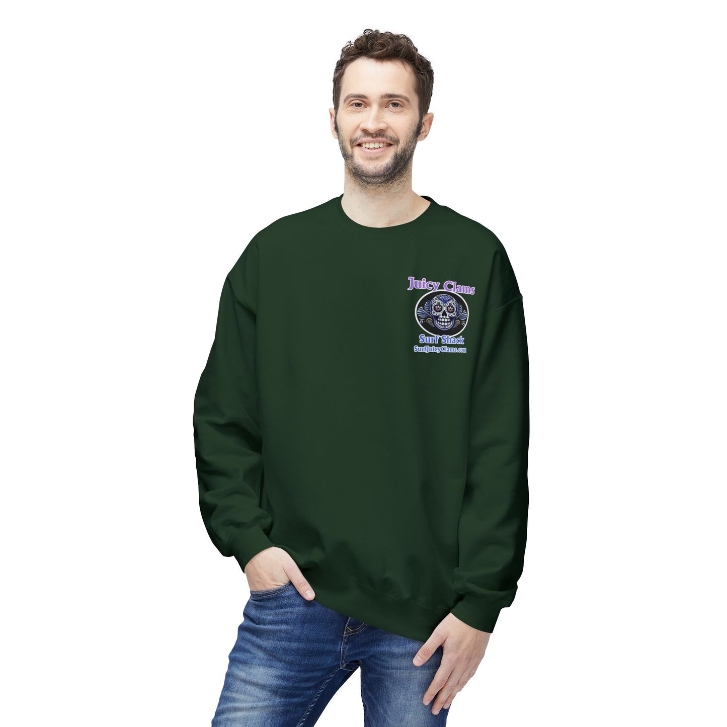 Juicy Clams Unisex Midweight Sweatshirt (A006)