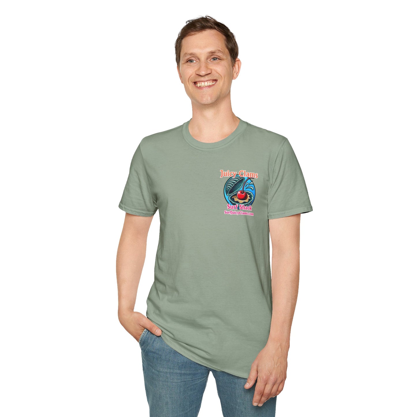 Juicy Clams Unisex Logo T-Shirt (A003)