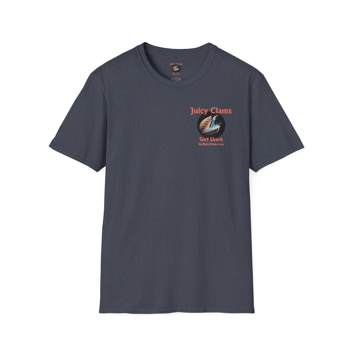 Juicy Clams Unisex Logo T-Shirt (A011)