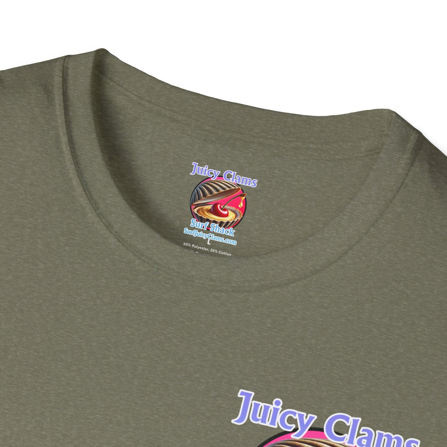 Juicy Clams Unisex Logo T-Shirt (A012)